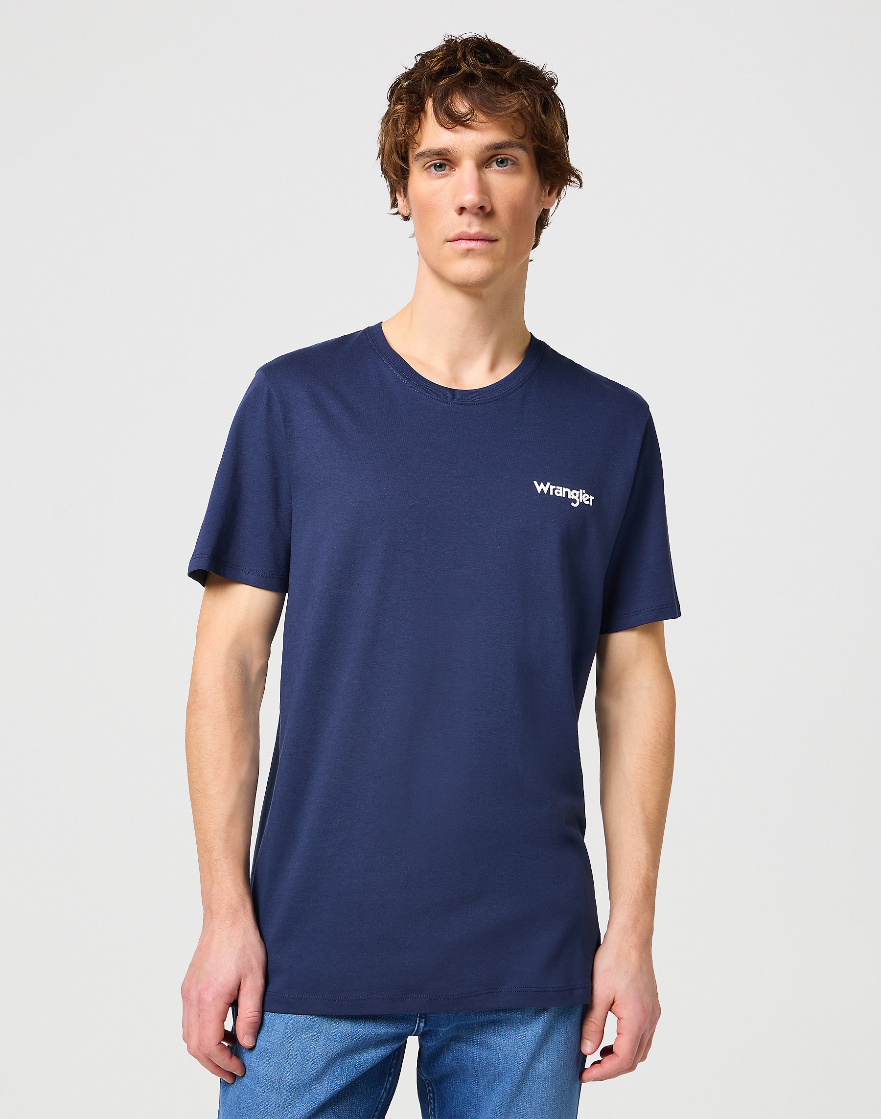 Pánská trička dvojbalení WRANGLER W7BZFQXW4 112321593 2 PACK SIGN OFF TEE Real Navy Velikost: XL