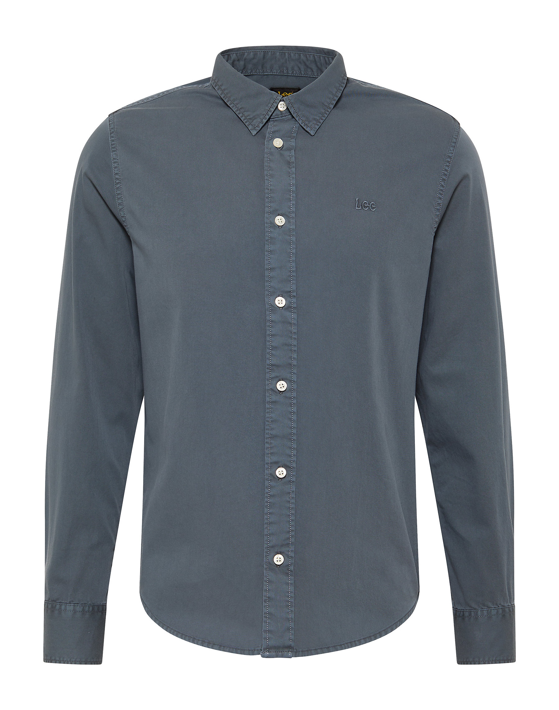 Pánská košile LEE LL37BMA66 112341762 PATCH SHIRT Taint Grey Velikost: S