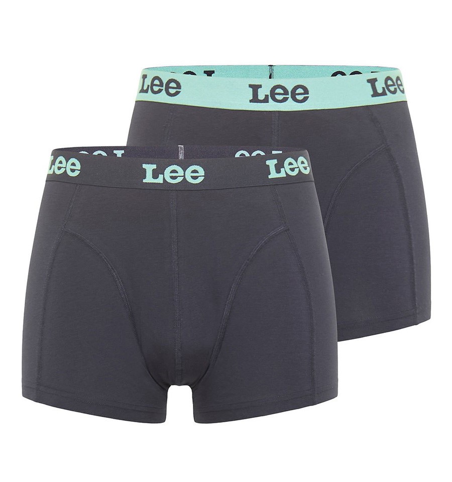 Boxerky LEE LP03CKA04 2-PACK TRUNK Black Iris Velikost: S