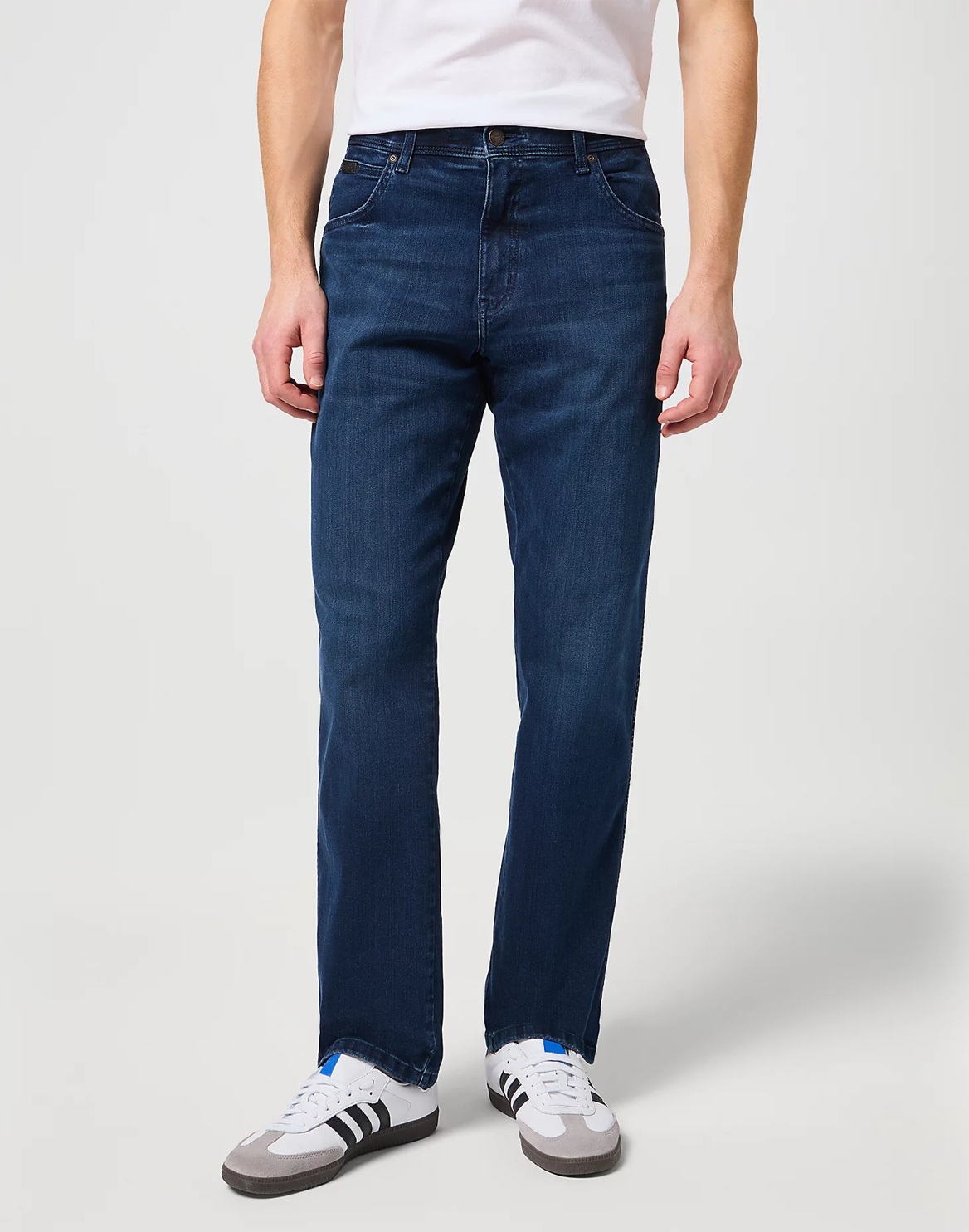 Pánské džíny WRANGLER W121MN397 112341387 TEXAS STRETCH Arm Strong Velikost Pas/Délka: 42/30