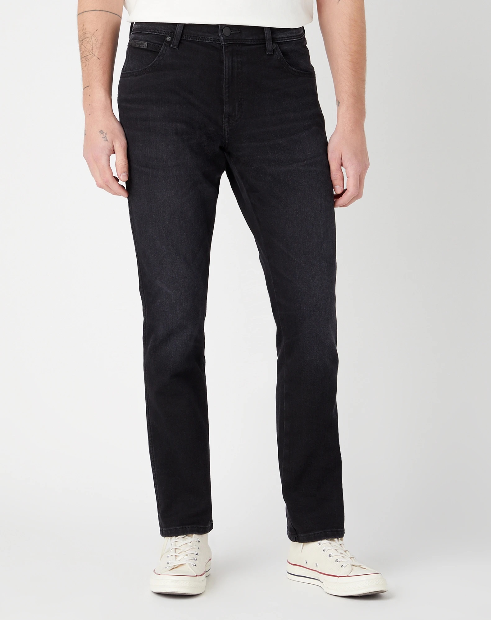 Pánské džíny WRANGLER W12SMR377 112341397 TEXAS SLIM Universe Velikost Pas/Délka: 38/32