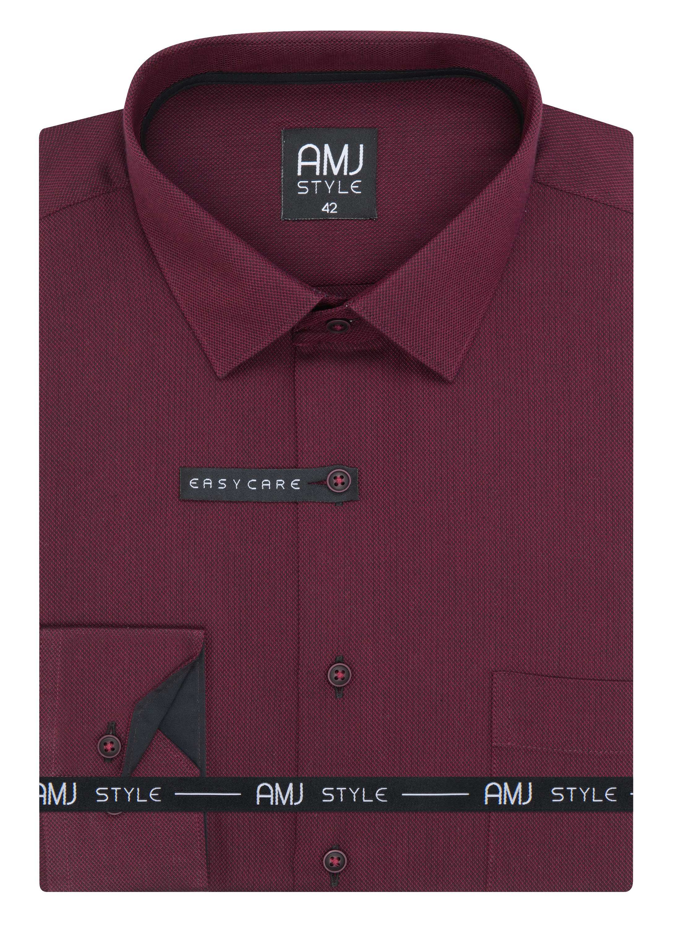 Pánská košile dlouhý rukáv AMJ VDSR 1347 Slim Fit Style Velikost: 45