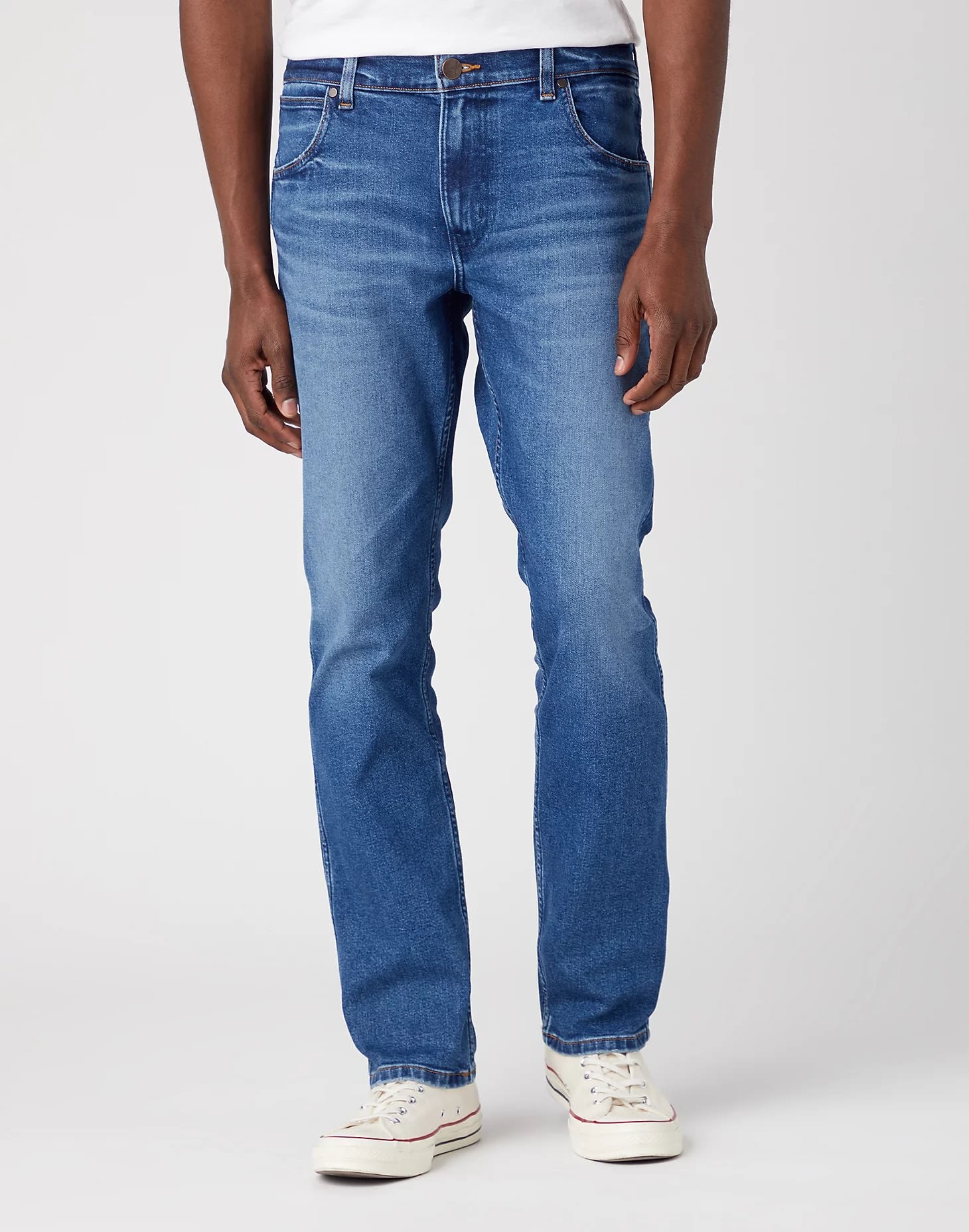 Pánské džíny WRANGLER W15QU8399 112341414 GREENSBORO STRETCH Neptun Velikost Pas/Délka: 38/34