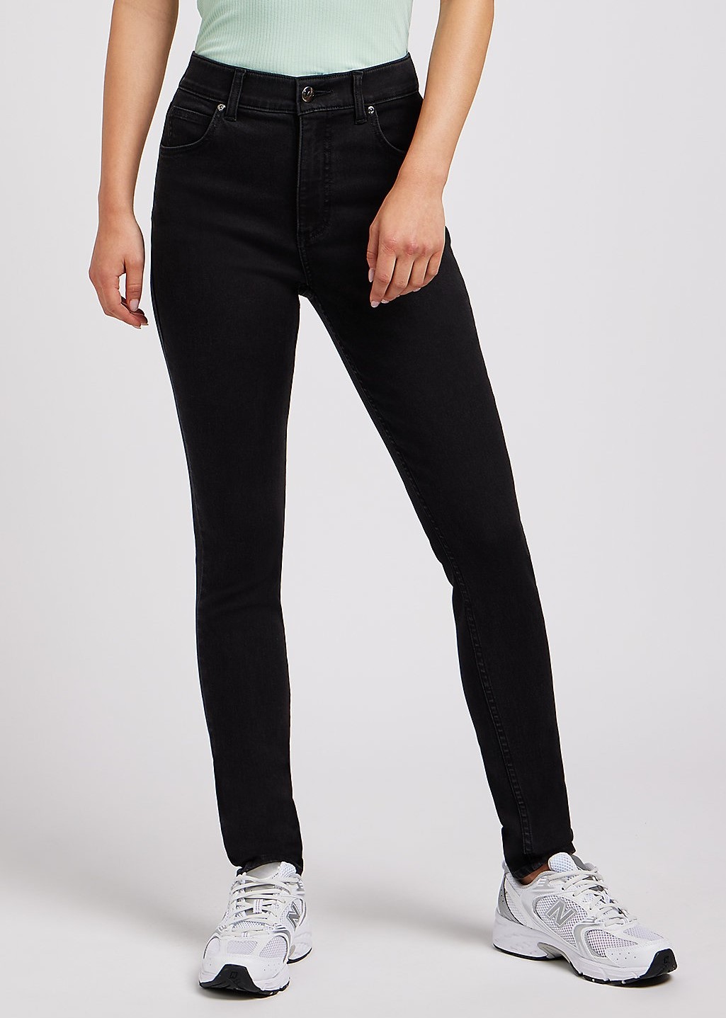 Dámské džíny LEE 112350783 ULC SKINNY Black Velikost Pas/Délka: 33/33