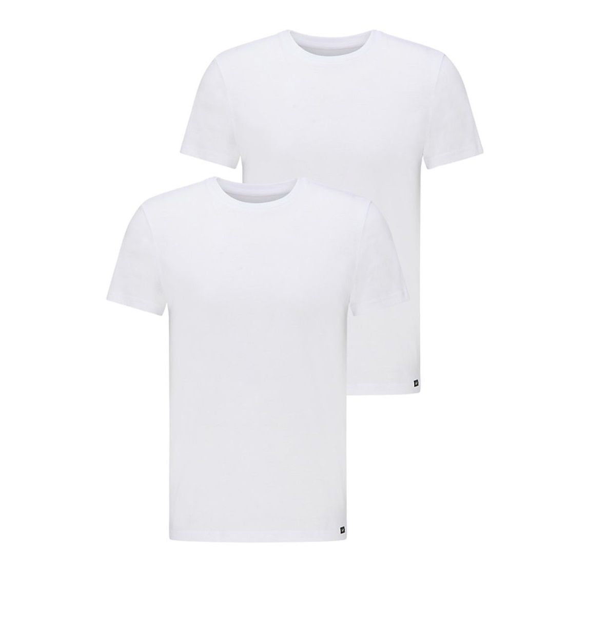 Pánská trička dvoubalení LEE L680CM12 112117015 TWIN PACK CREW White Velikost: M