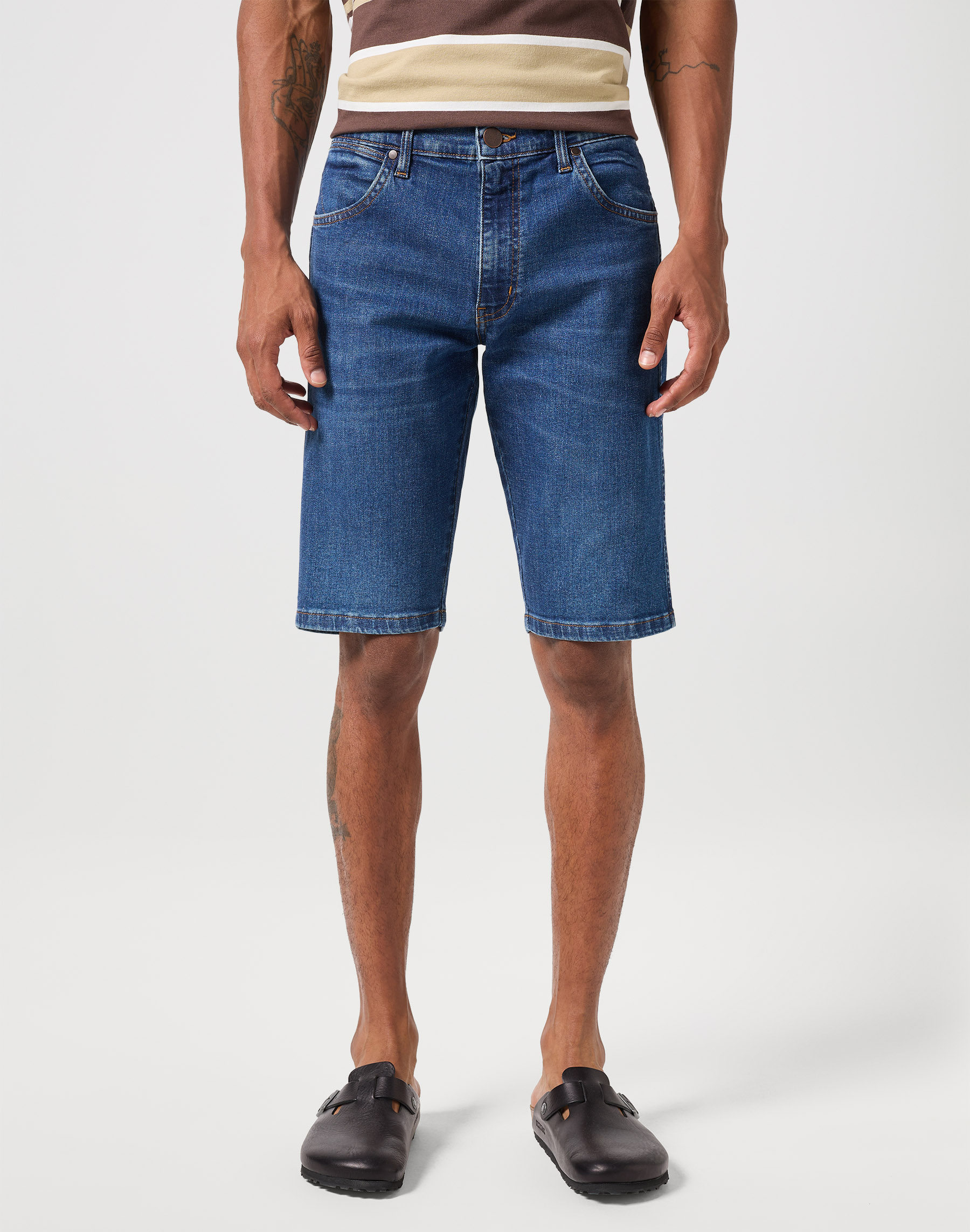 Pánské džínové šortky WRANGLER 112350824 COLTON SHORTS Harvey Velikost: 31