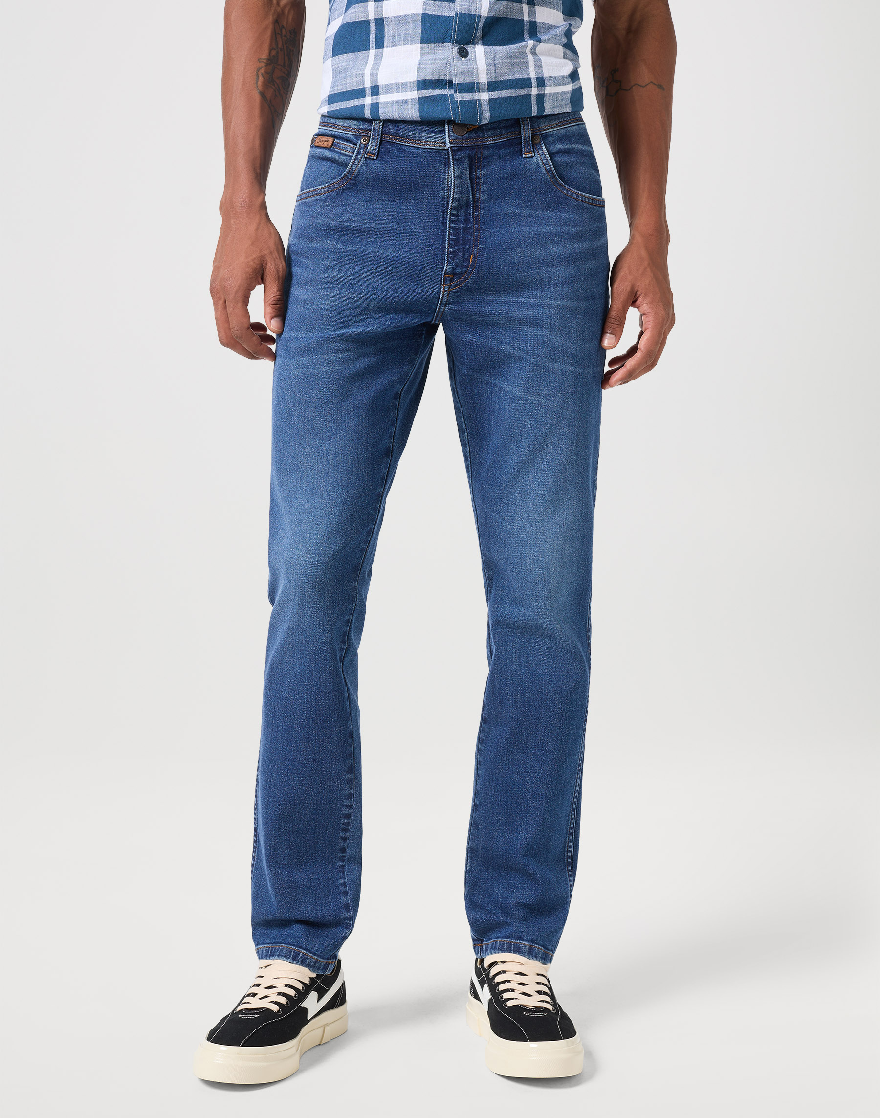 Pánské džíny WRANGLER 112350817 TEXAS SLIM Harvey Velikost Pas/Délka: 44/32