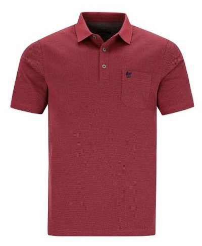 Pánská POLOKOŠILE krátký rukáv HAJO 20104 373 Soft Knit Stay Fresh Velikost: M