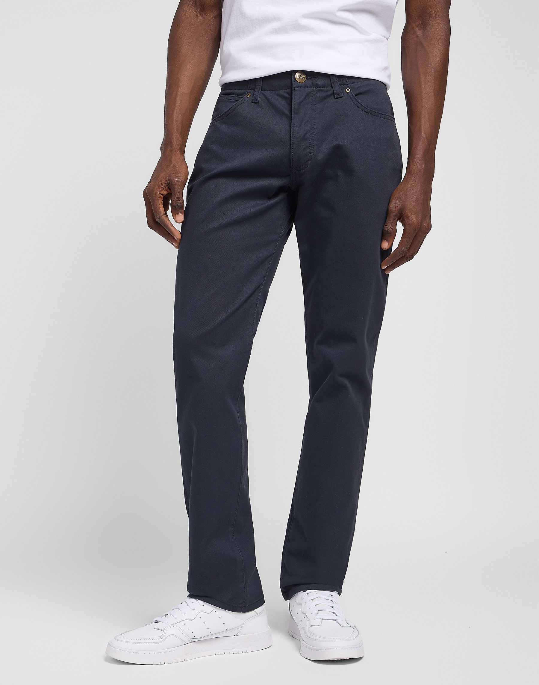 Pánské kalhoty LEE L72BBGA98 112332274 STRAIGHT FIT MVP Navy Velikost Pas/Délka: 32/34