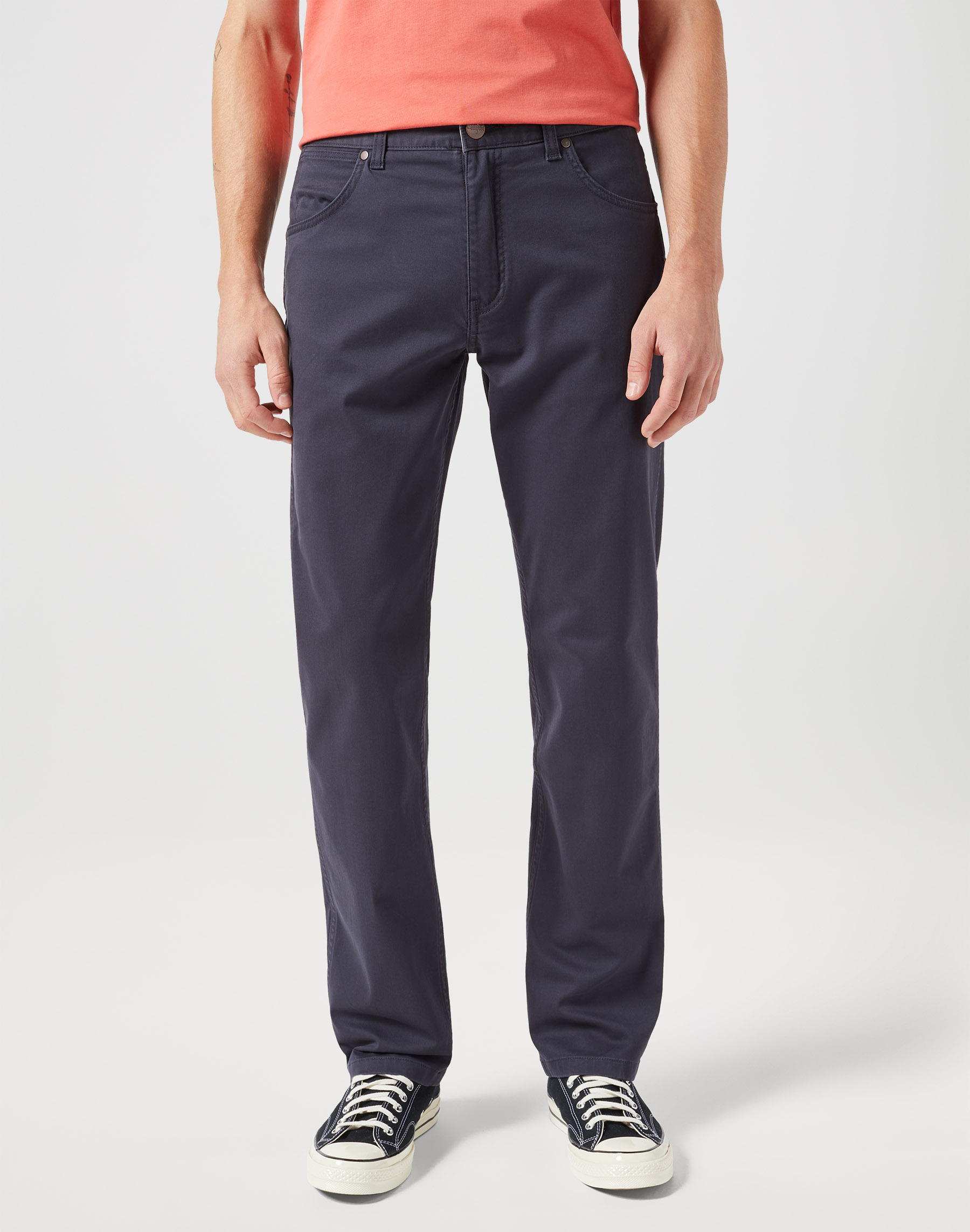 Pánské kalhoty WRANGLER 112350878 GREENSBORO Dark Navy Velikost Pas/Délka: 33/34