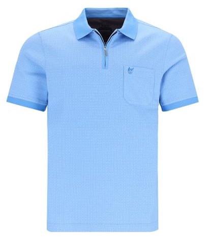 Pánská POLOKOŠILE krátký rukáv HAJO 27582 620 Soft Knit Stay Fresh Velikost: XXXL
