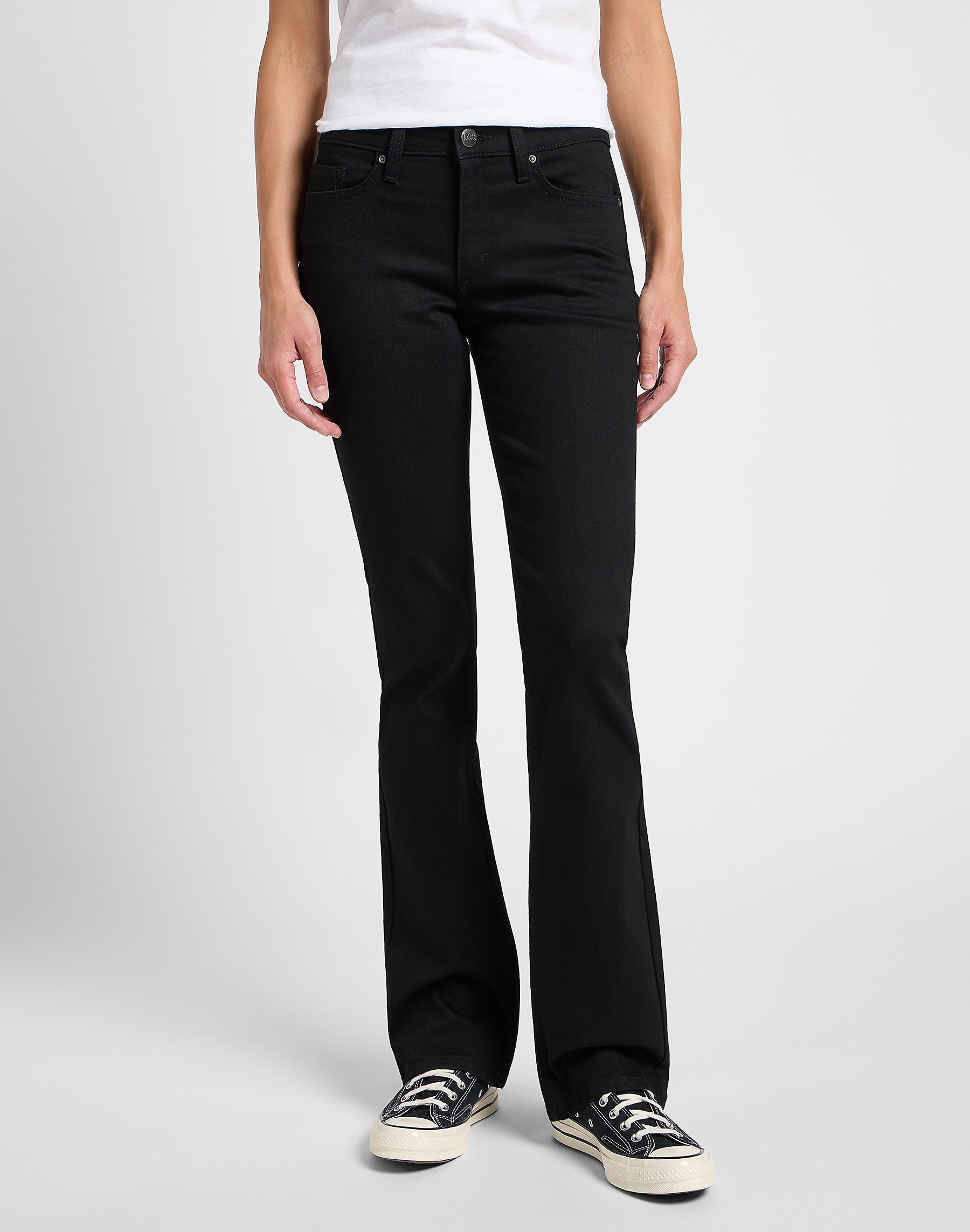 Dámské džíny LEE 112350767 LEGENDARY BOOTCUT Black Velikost Pas/Délka: 31/33