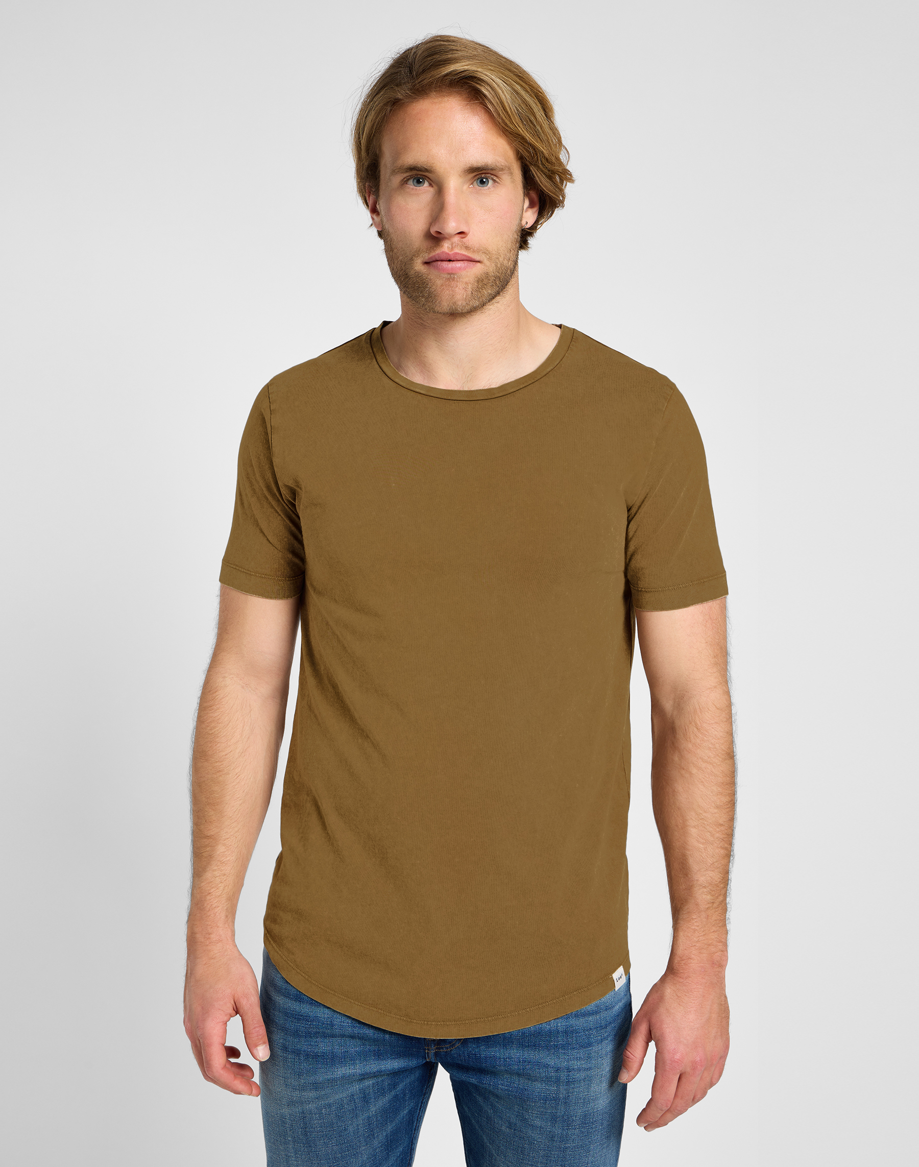 Pánské tričko LEE 112355563 SHAPED TEE Buffalo Velikost: XXL