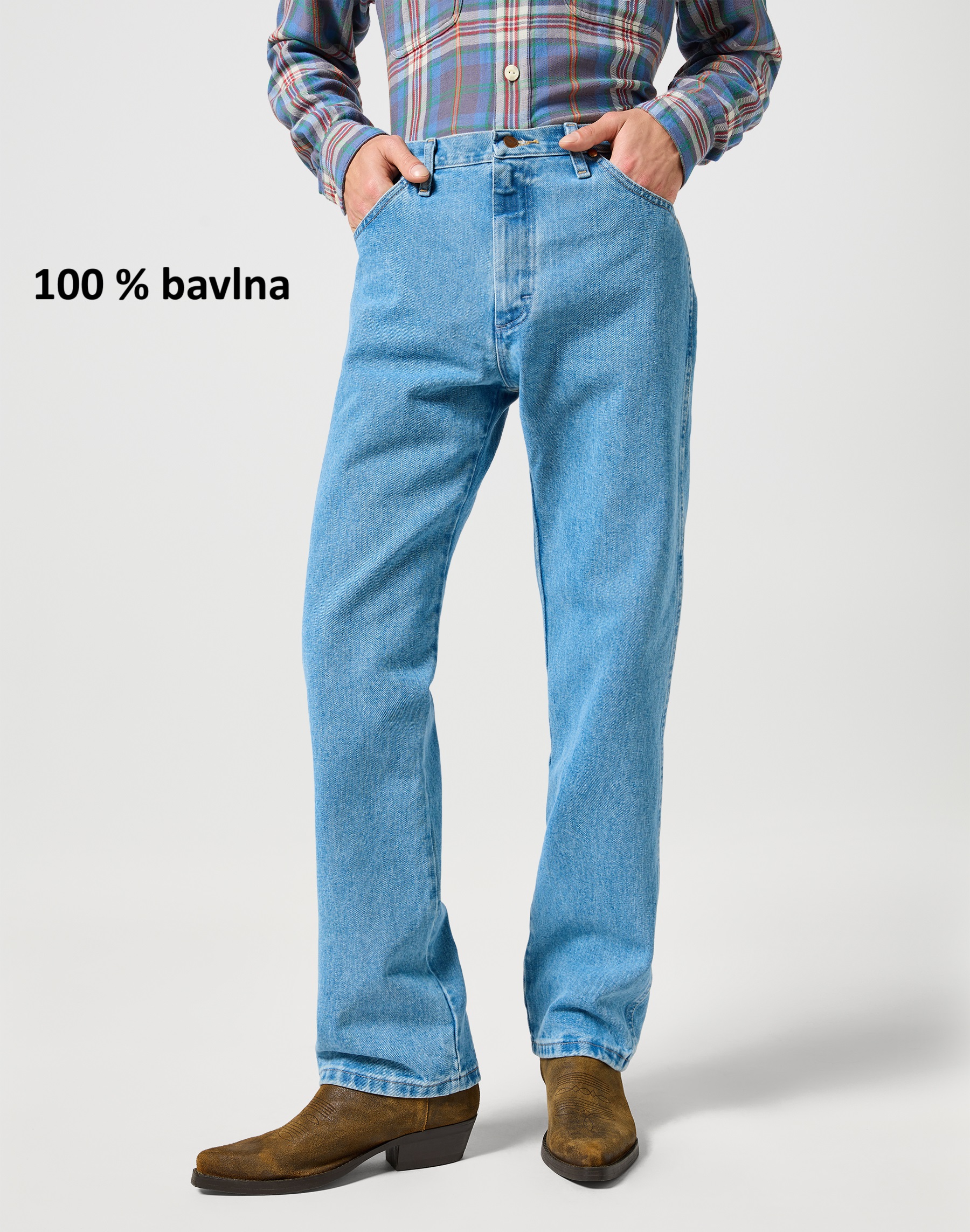 Džíny WRANGLER 112358497 13MWZ Antique Wash Velikost Pas/Délka: 34/34