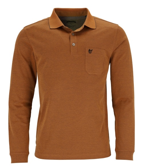 Pánská polokošile dlouhý rukáv HAJO 20072 422 Soft Knit Stay Fresh Velikost: 4XL