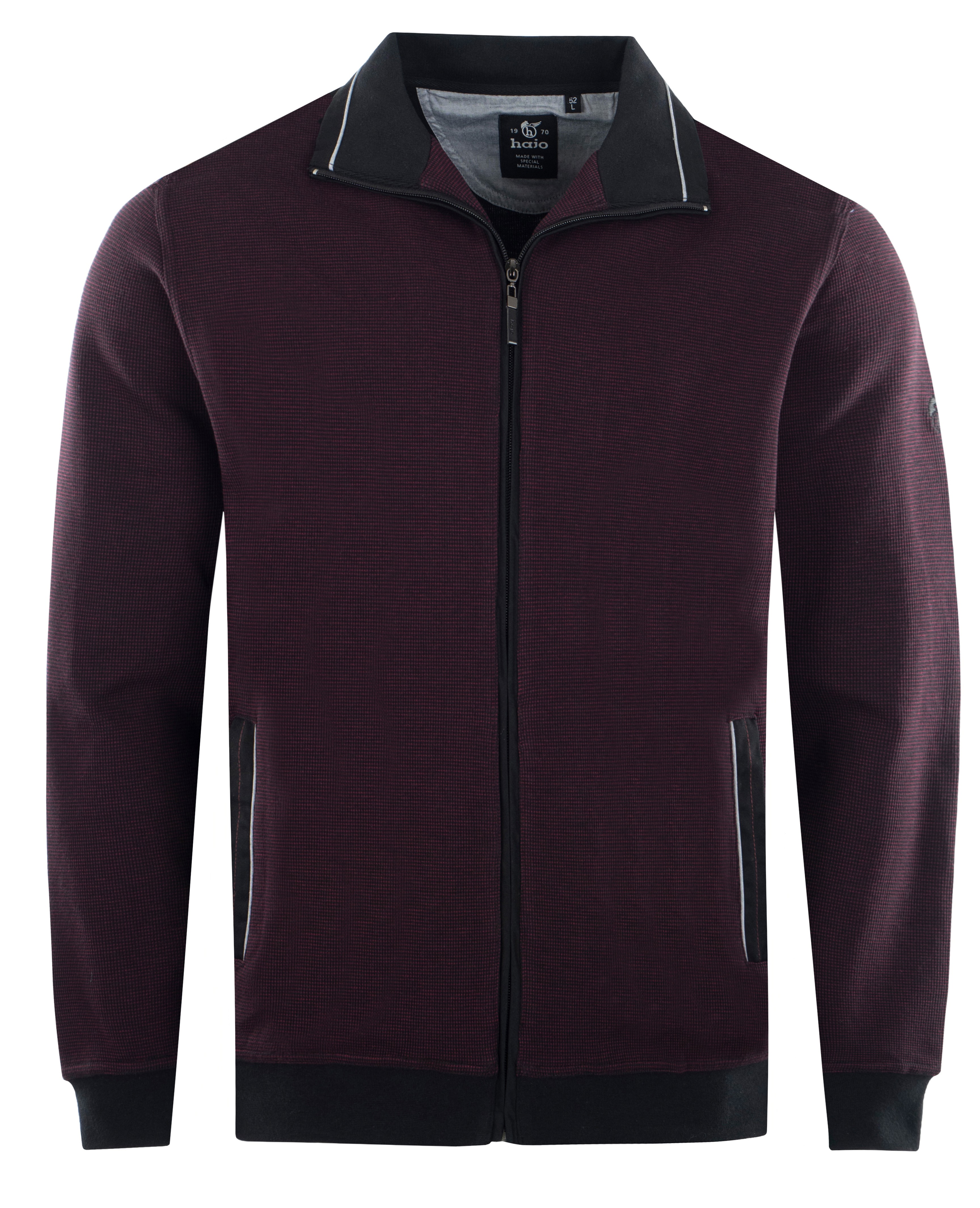 Pánská mikina celopropínací HAJO 27475 302 STAY FRESH Velikost: XL