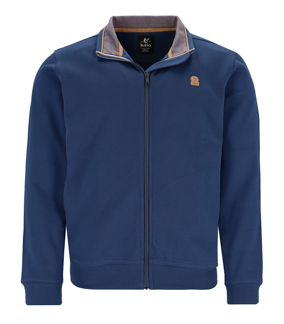 Pánská mikina celopropínací HAJO 27648 638 STAY FRESH Velikost: XXXL