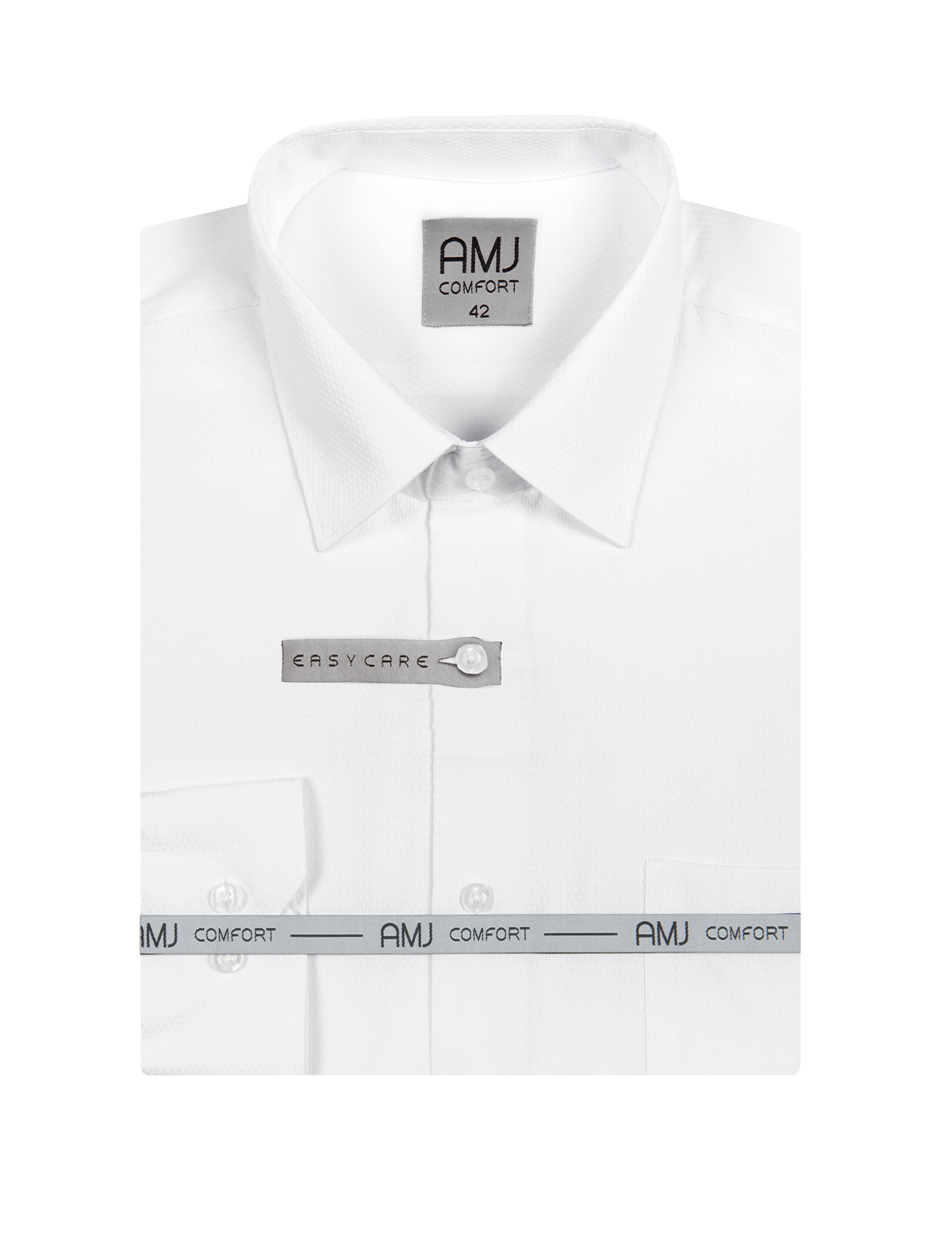 Pánská košile dlouhý rukáv AMJ VDBPS 1154 Slim Fit Comfort Prodloužená Velikost: 38/3