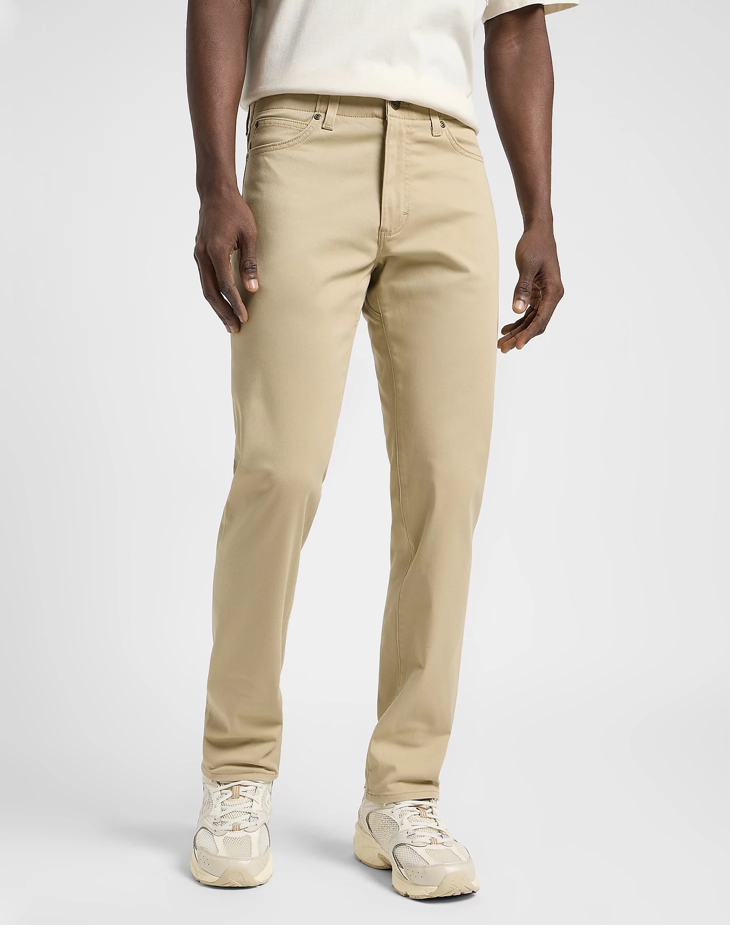 Pánské kalhoty LEE 112363982 Slim Fit MVP Sand Velikost Pas/Délka: 32/30