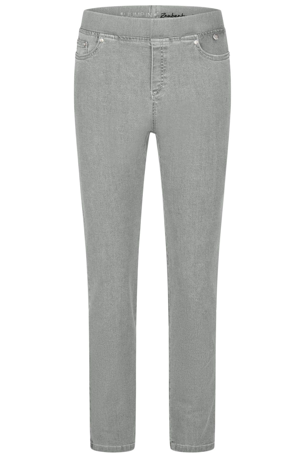 Dámské kalhoty ANNA MONTANA 1016SNOS Angelika JUMP IN CAPRI ROM 33 Silber Velikost: 38