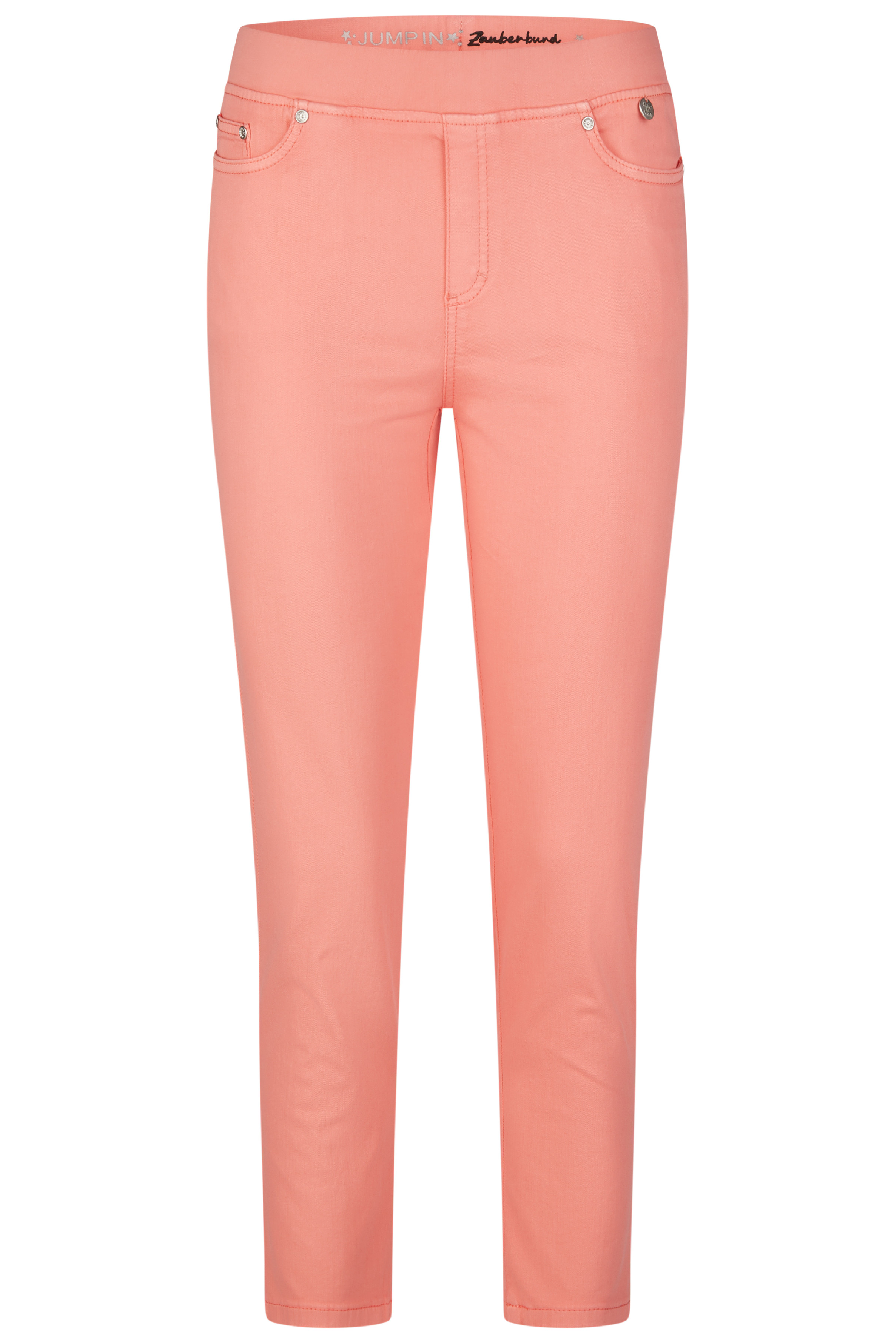 Dámské kalhoty ANNA MONTANA 1106SNOS Angelika JUMP IN 7/8 ROM 140 Melon Velikost: 34