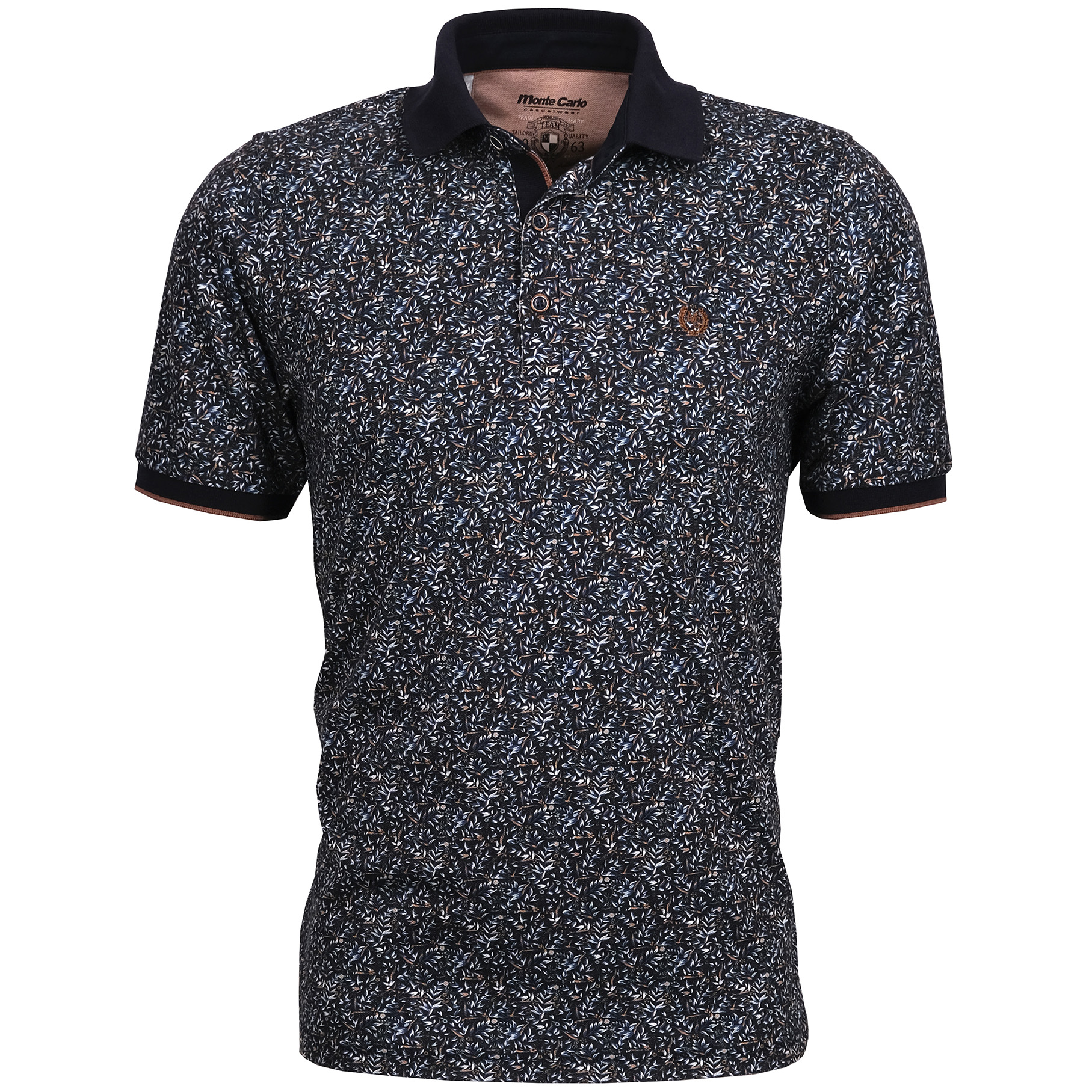 Pánská polokošile krátký rukáv MONTE CARLO 24374 750 Velikost: 4XL