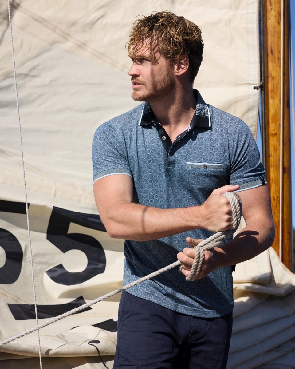 Pánská POLOKOŠILE krátký rukáv HAJO 27716 609 Stay Fresh Velikost: XXXL