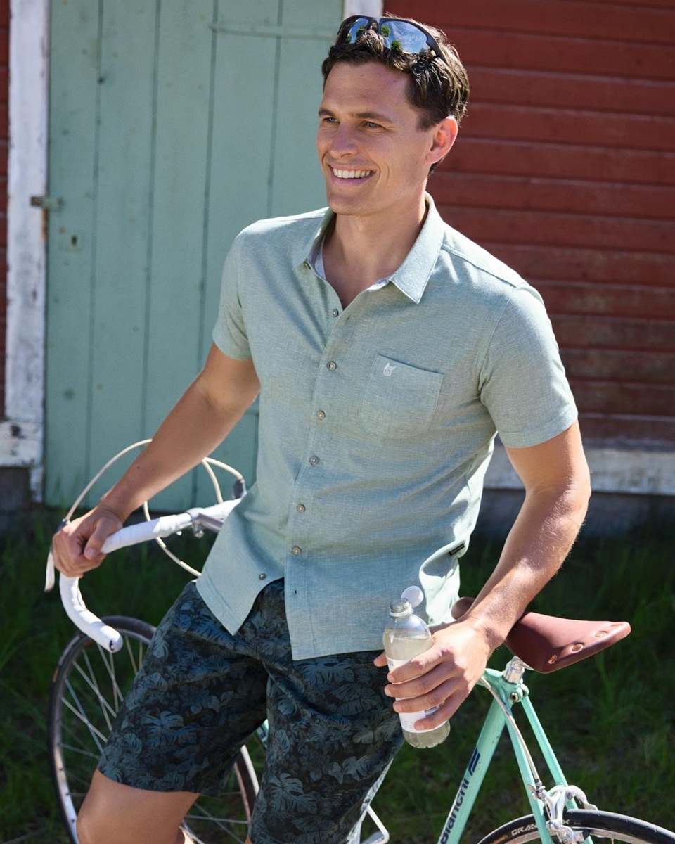 Pánská košile krátký rukáv HAJO 27700 526 Stay Fresh Velikost: S