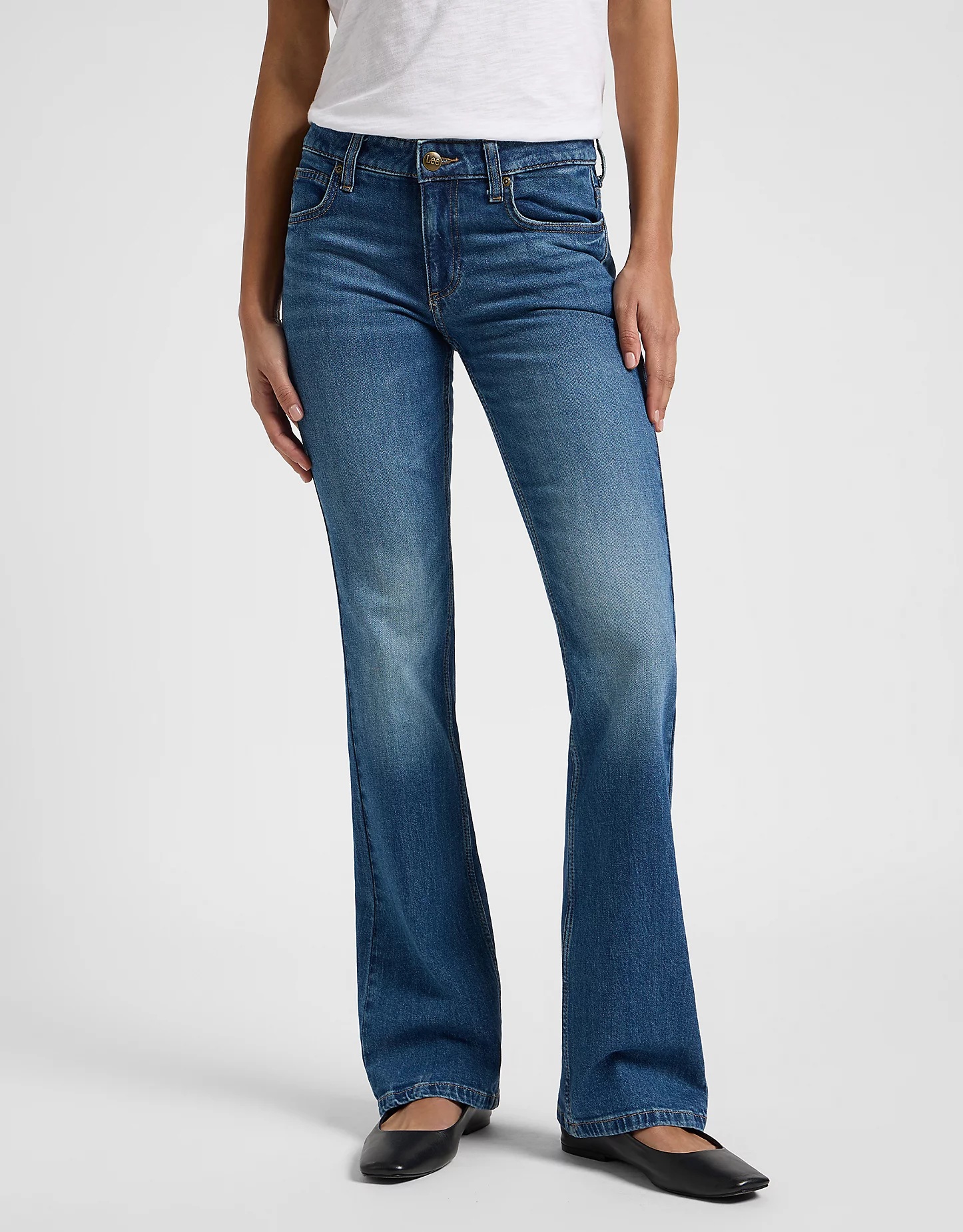 Dámské džíny LEE 112367527 JESSICA Higher Climb Velikost Pas/Délka: 26/31