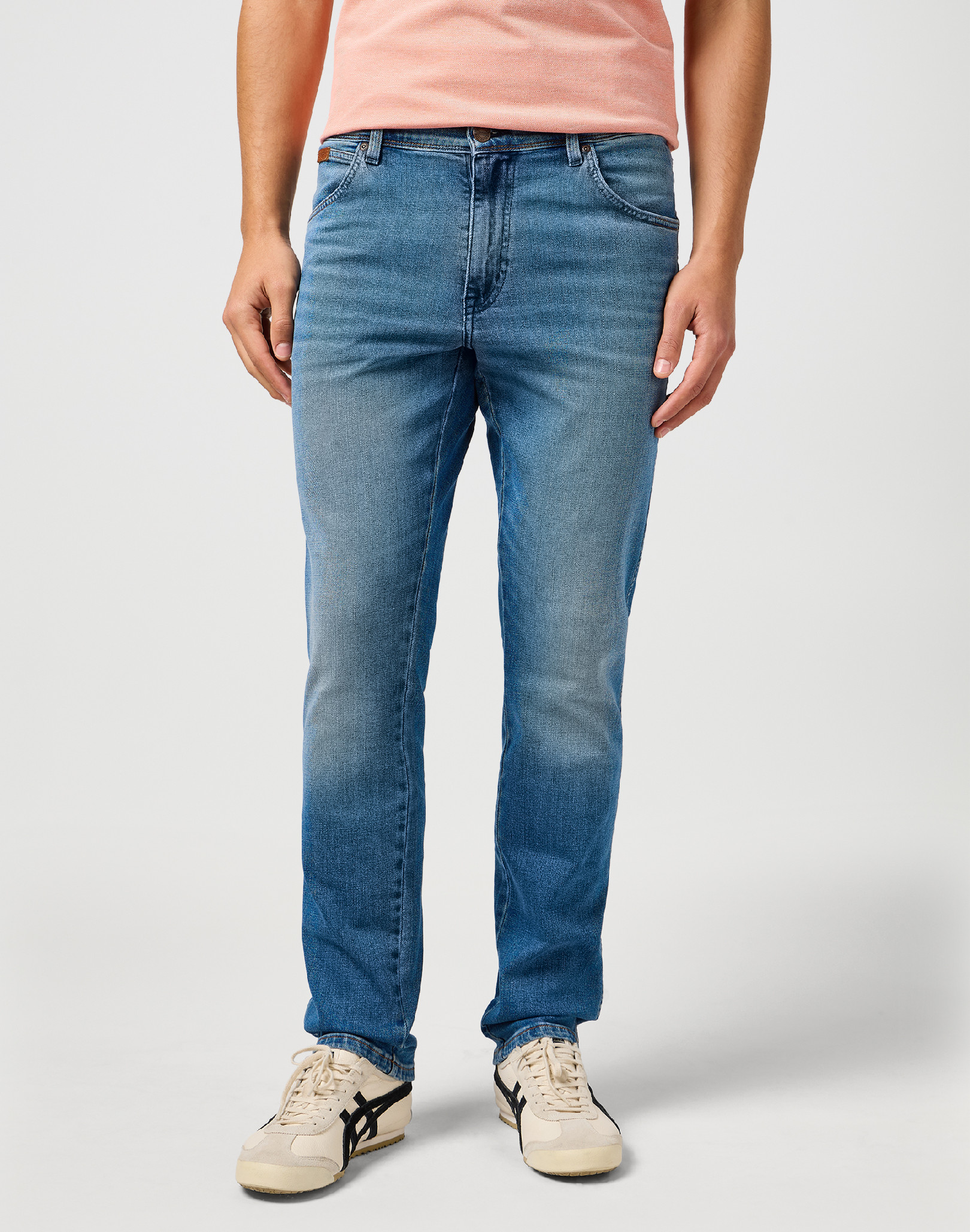 Pánské džíny WRANGLER 112364458 TEXAS SLIM Breeze Velikost Pas/Délka: 40/34