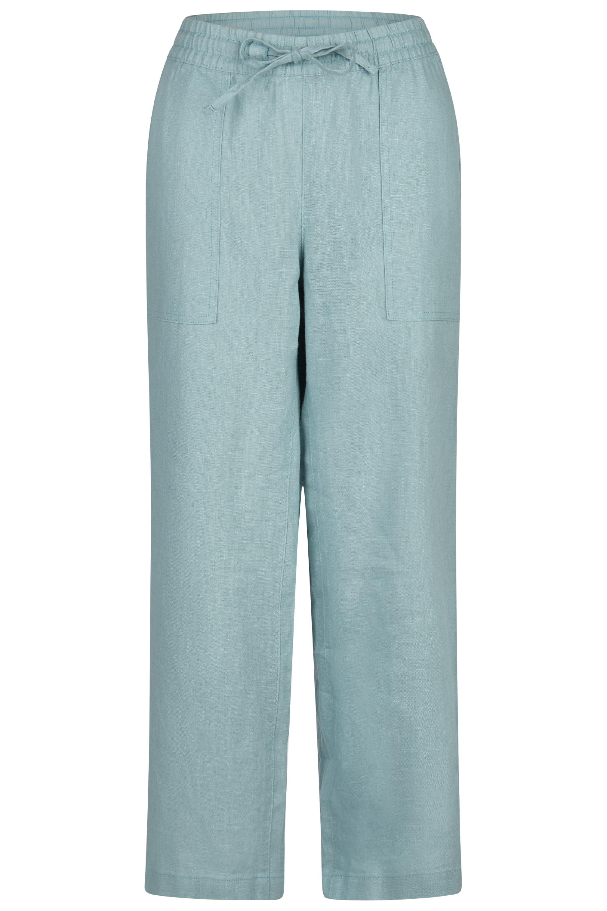 Dámské lněné kalhoty ANNA MONTANA 1413 CULOTTE DALLAS 89 Azur Velikost: 34