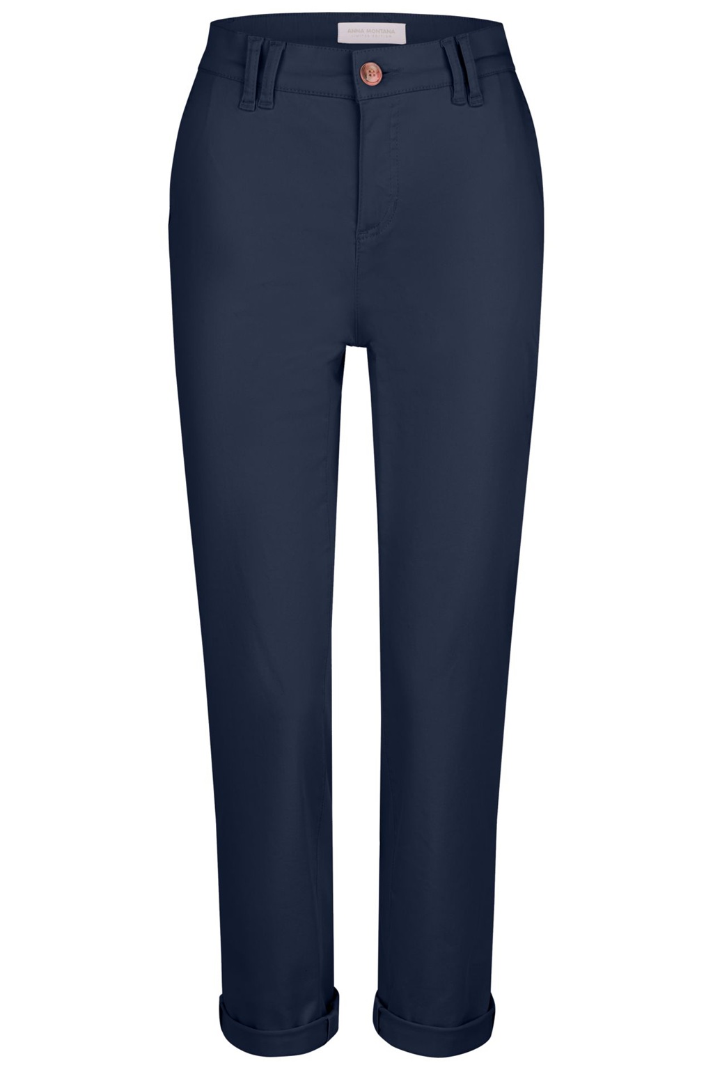 Dámské kalhoty ANNA MONTANA 1401 CHINO TAMPA 02 Marine Velikost: 36