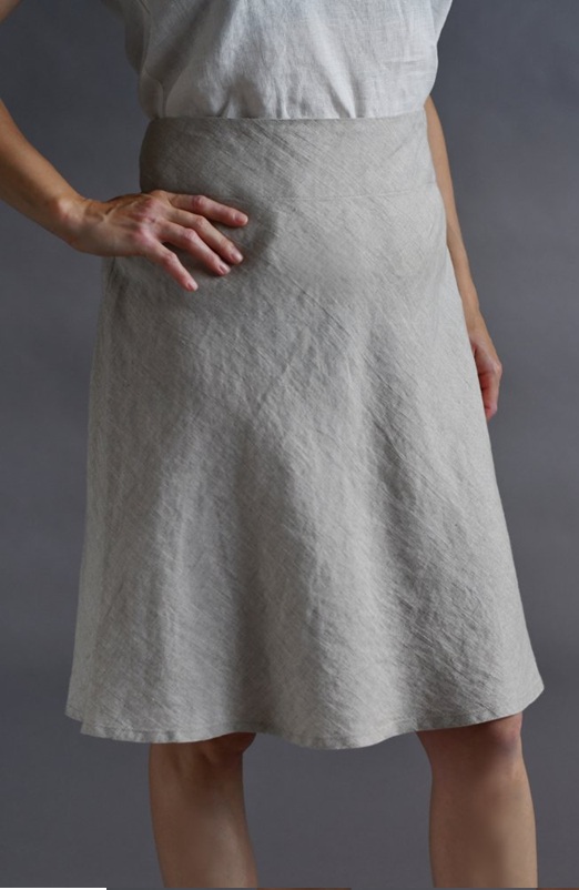 H&D Lněná sukně Depeche H D07120 VBE Velikost Pas: 44