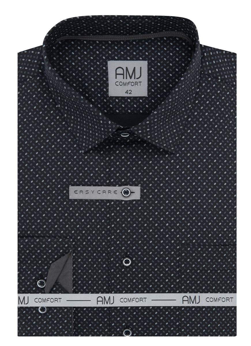 Pánská košile dlouhý rukáv AMJ VDBR 1390 CLASSIC Comfort Velikost: 41