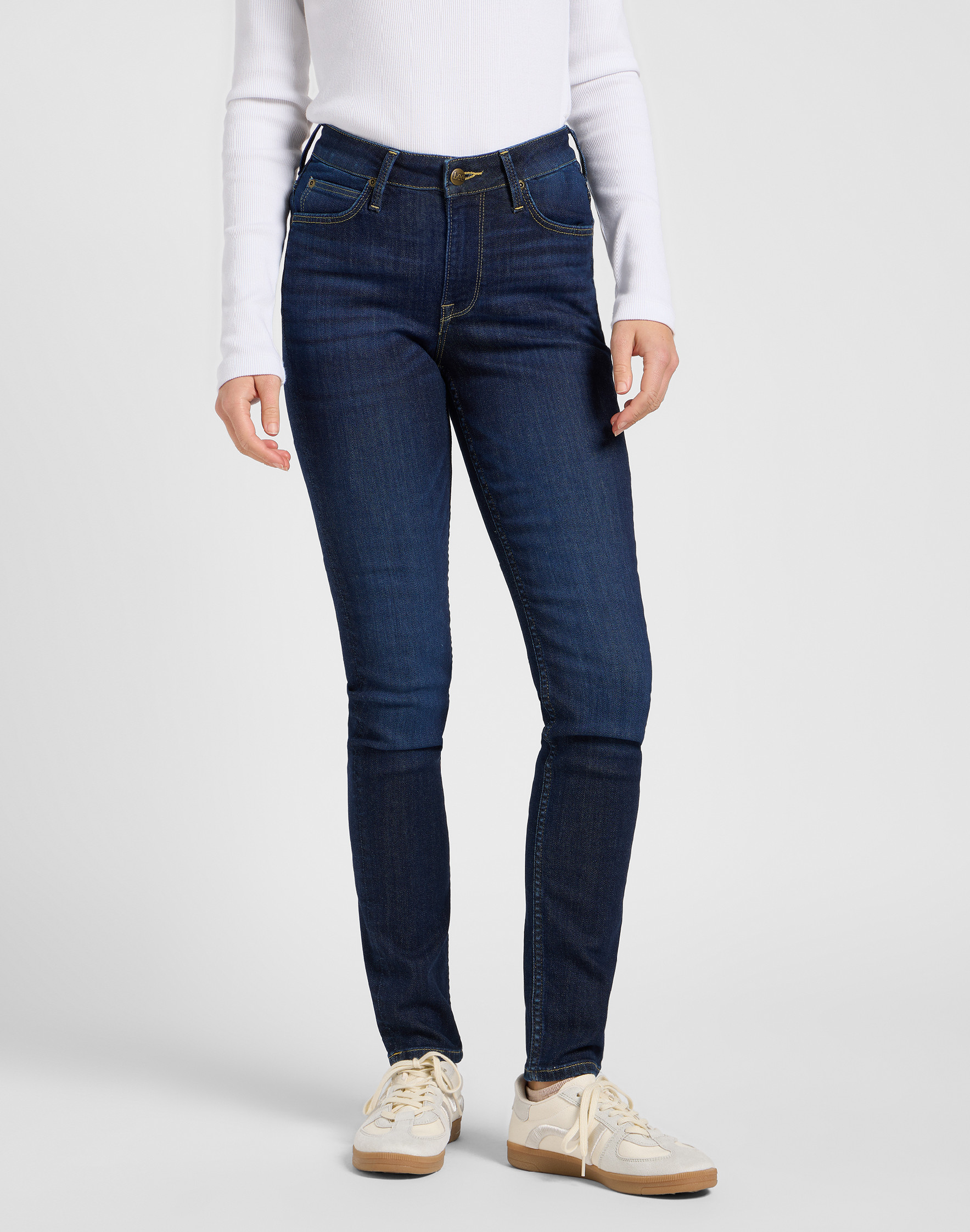 Dámské džíny LEE 112370898 SCARLETT HIGH Bestowed Upon Velikost Pas/Délka: 26/29