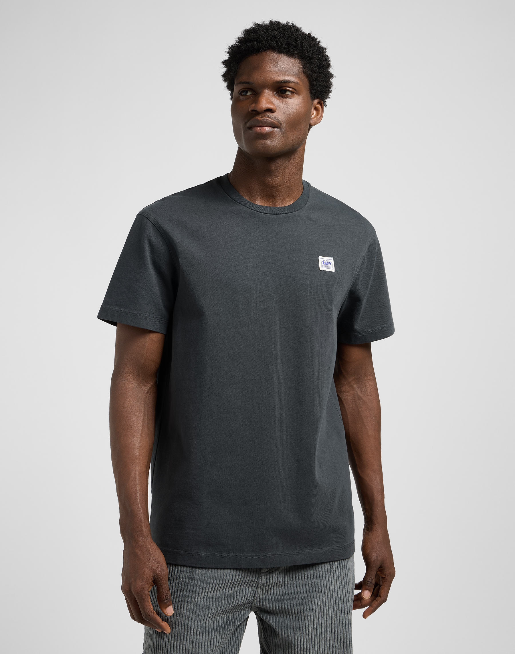 Pánské tričko LEE 112370491  WW TEE Washed Black Velikost: L