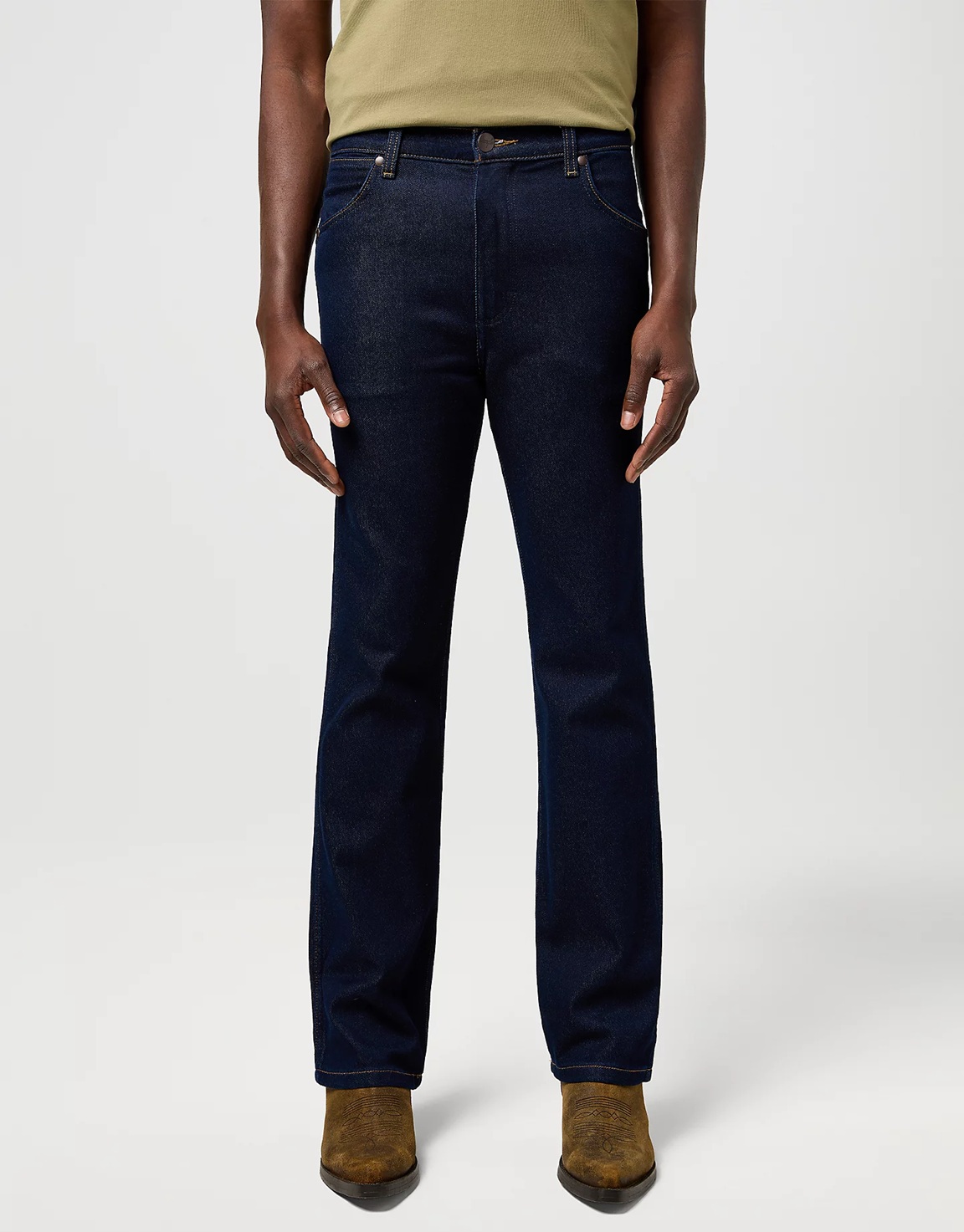 Pánské džíny WRANGLER 112373029 WRANCHER Moonlight Rinse Velikost Pas/Délka: 30/32