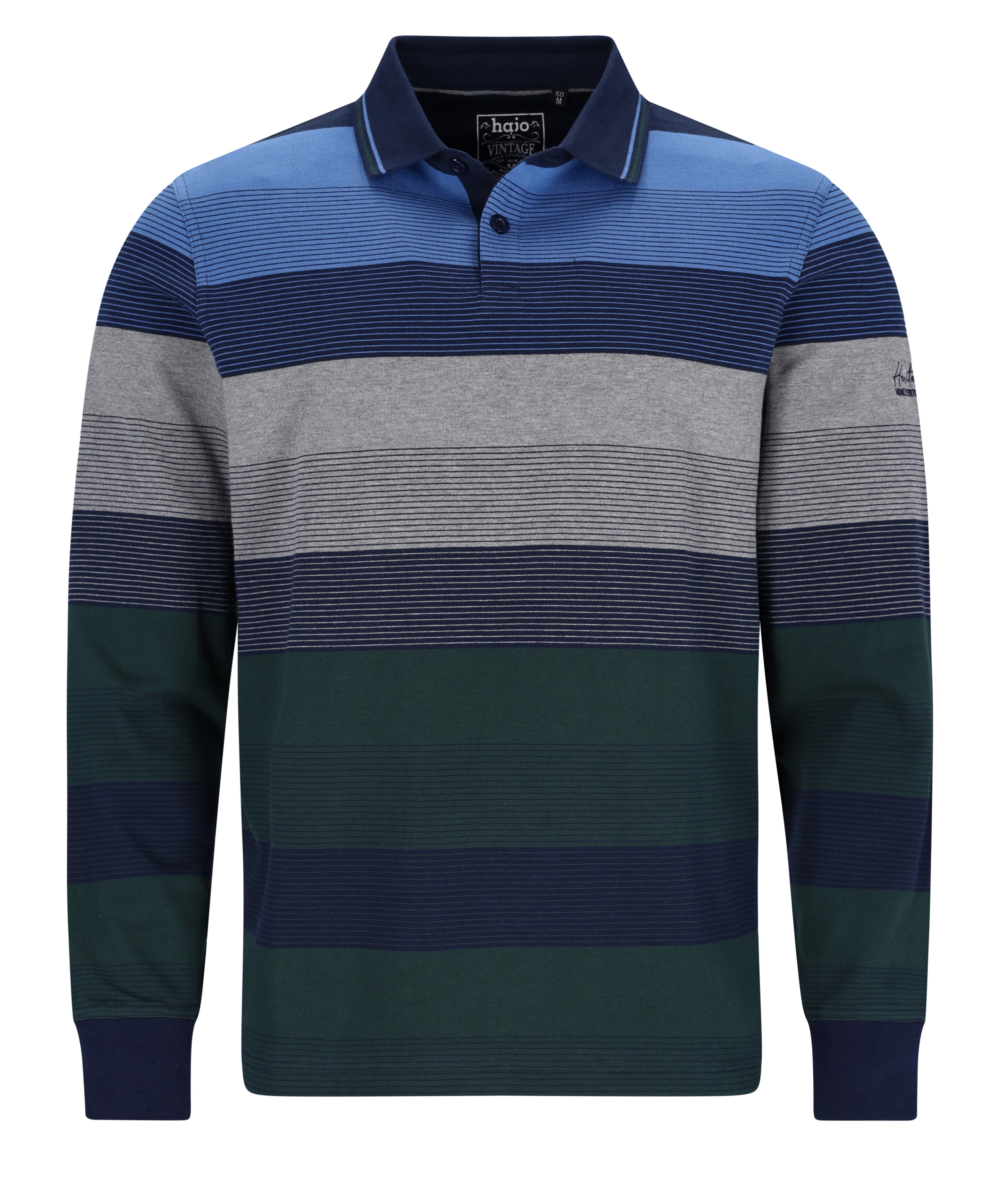 Pánská polokošile dlouhý rukáv HAJO 27842 591 Stay Fresh Velikost: M