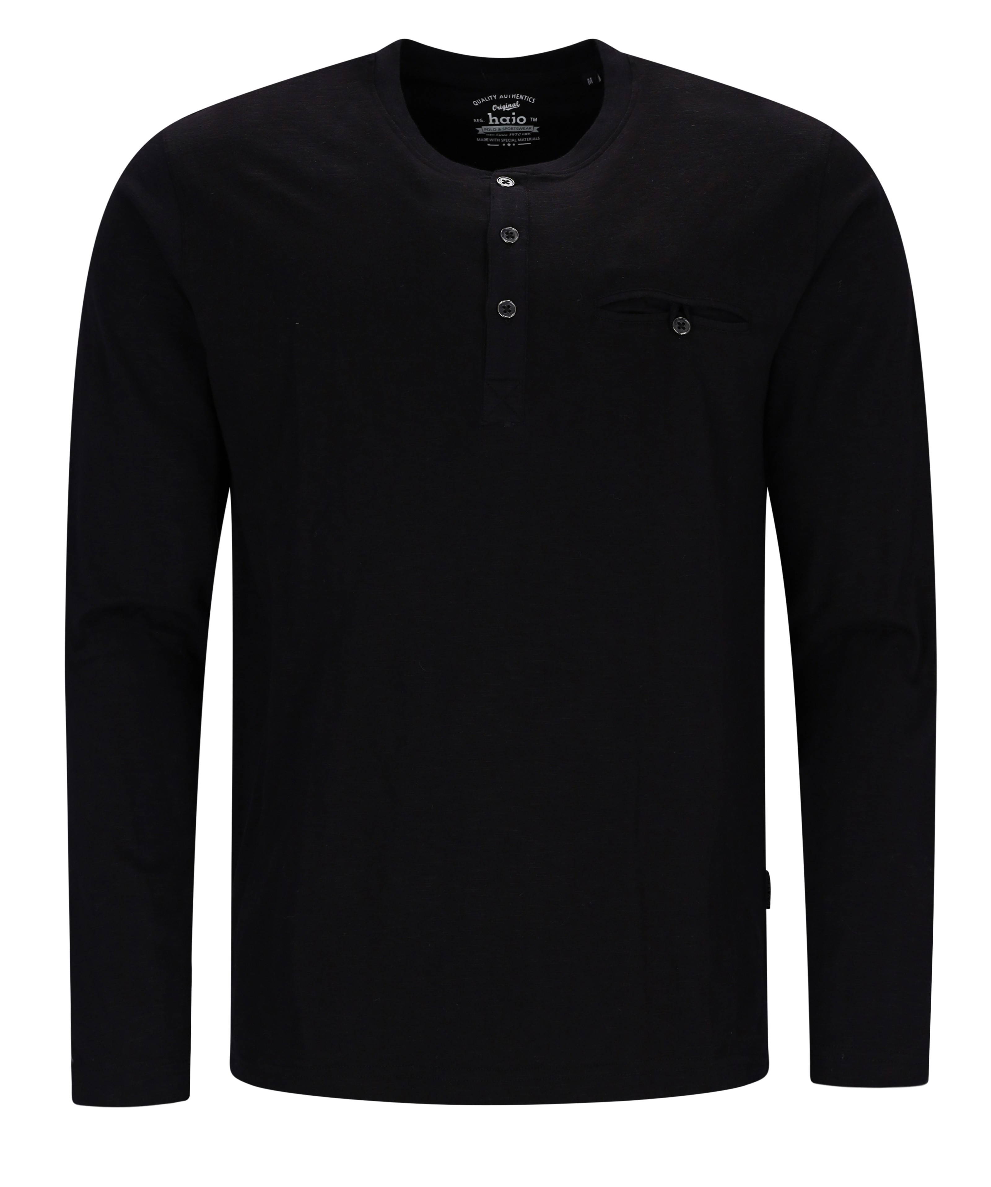 Pánská triko dlouhý rukáv HAJO 27864 100 Soft Cotton Velikost: L