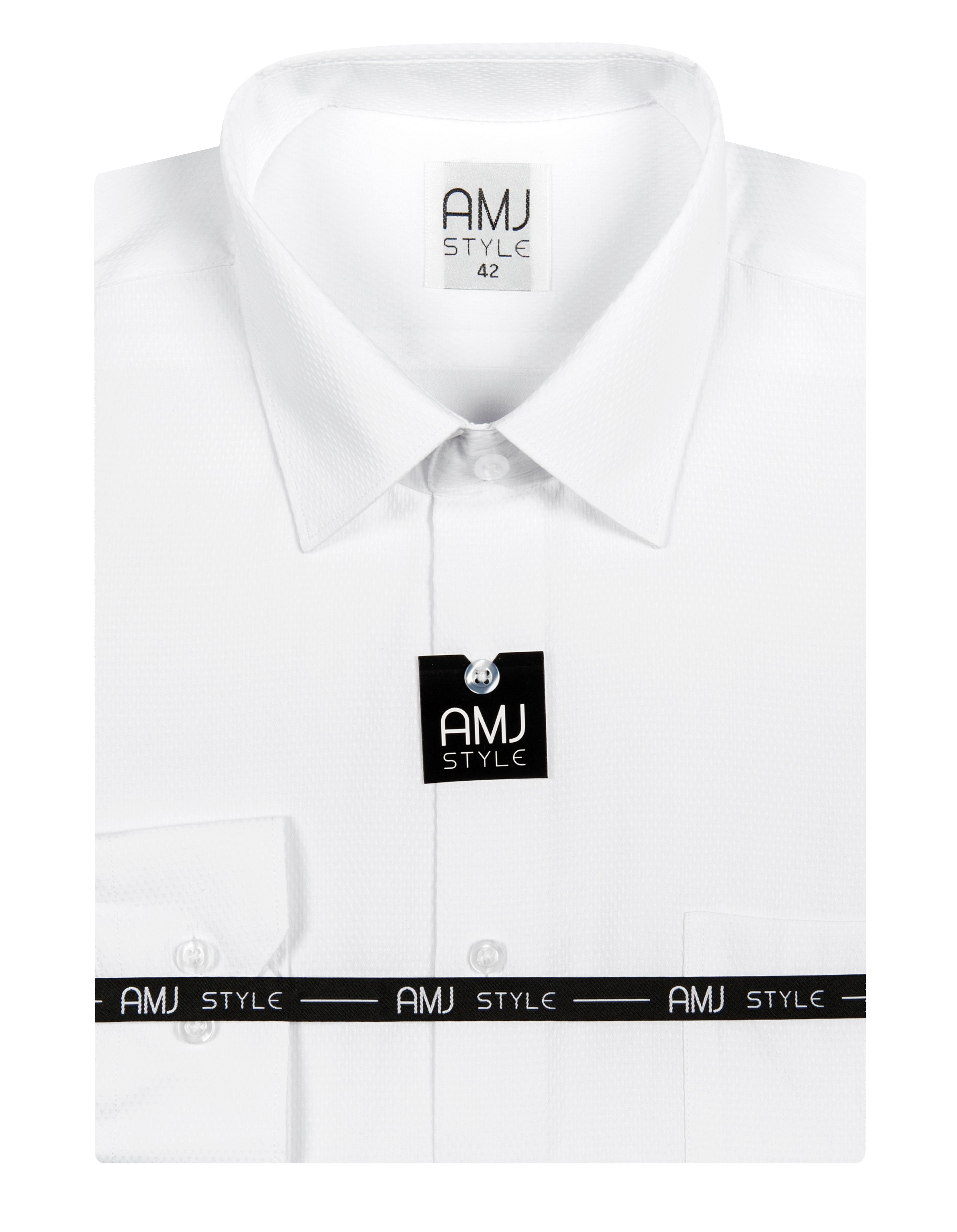 Pánská košile dlouhý rukáv AMJ VD 001 Classic Fit Style Velikost: 40