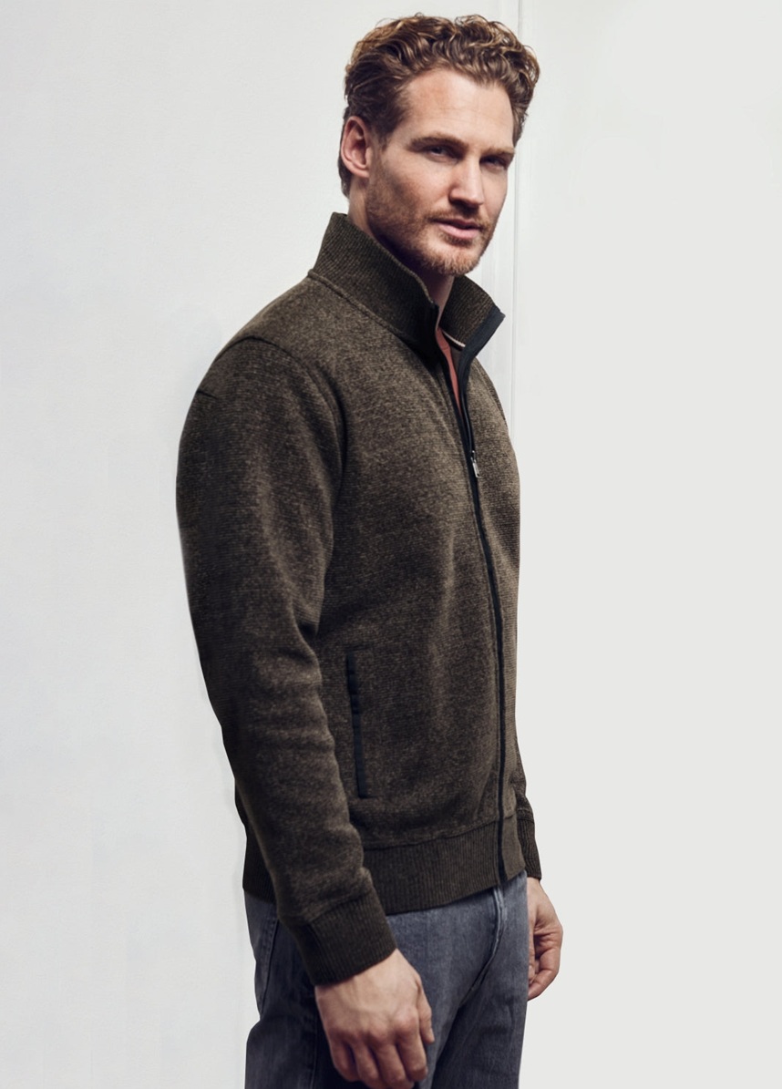 Pánská mikina celopropínací HAJO 27814 283 STAY FRESH Velikost: XXXL