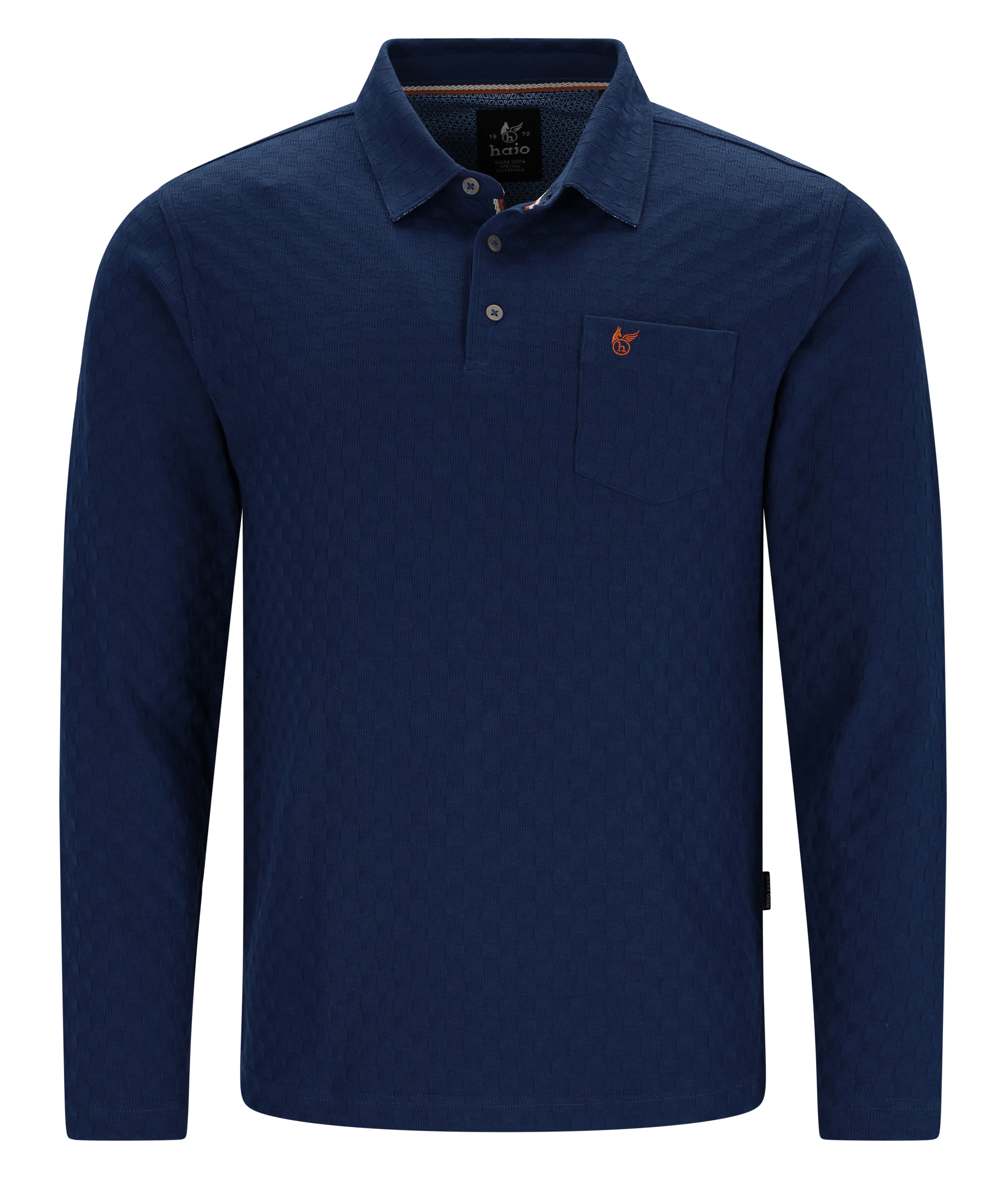 Pánská polokošile dlouhý rukáv HAJO 27800 638 Stay Fresh Velikost: L