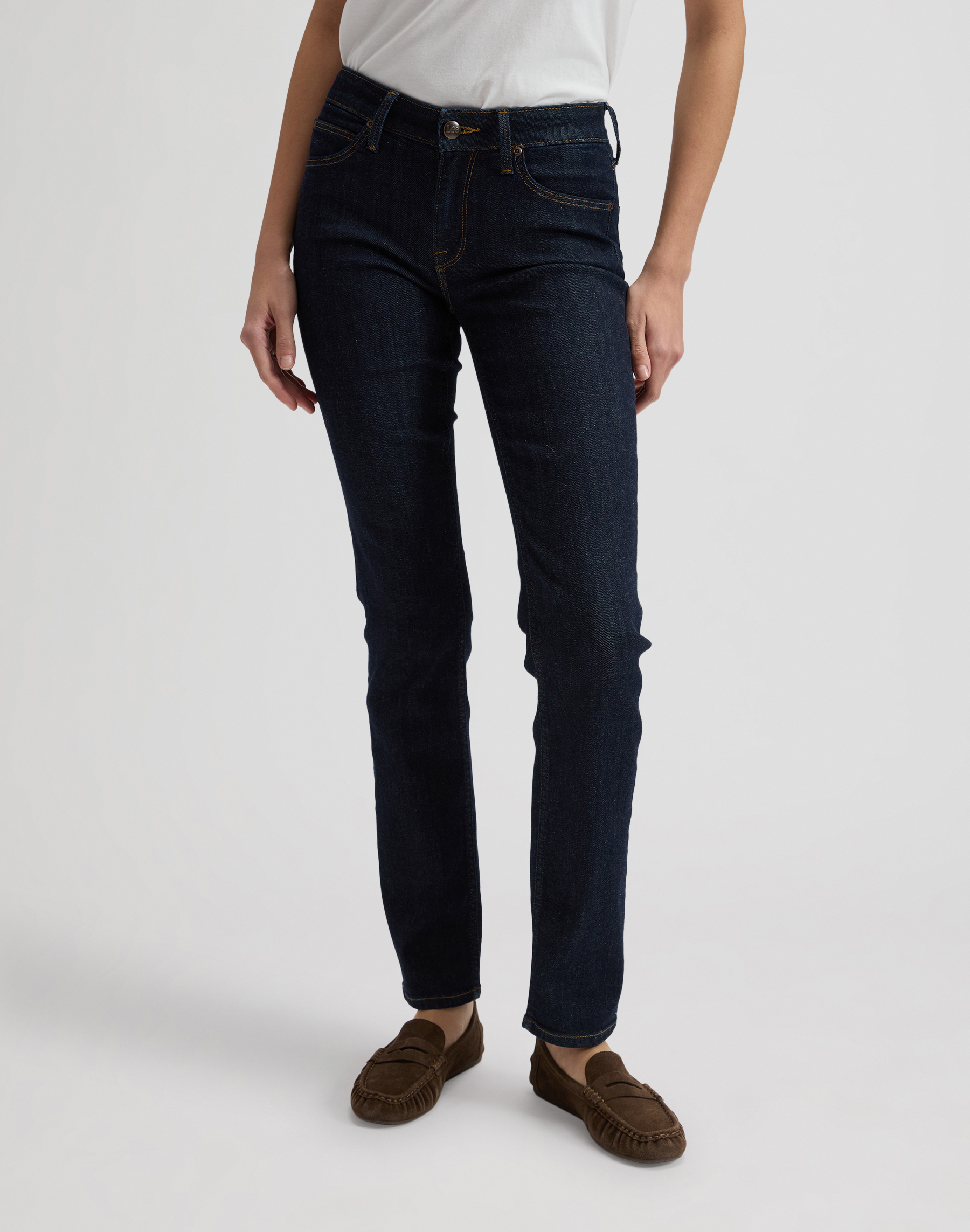 Dámské džíny LEE 112370901 ELLY Deepest Space Velikost Pas/Délka: 26/31