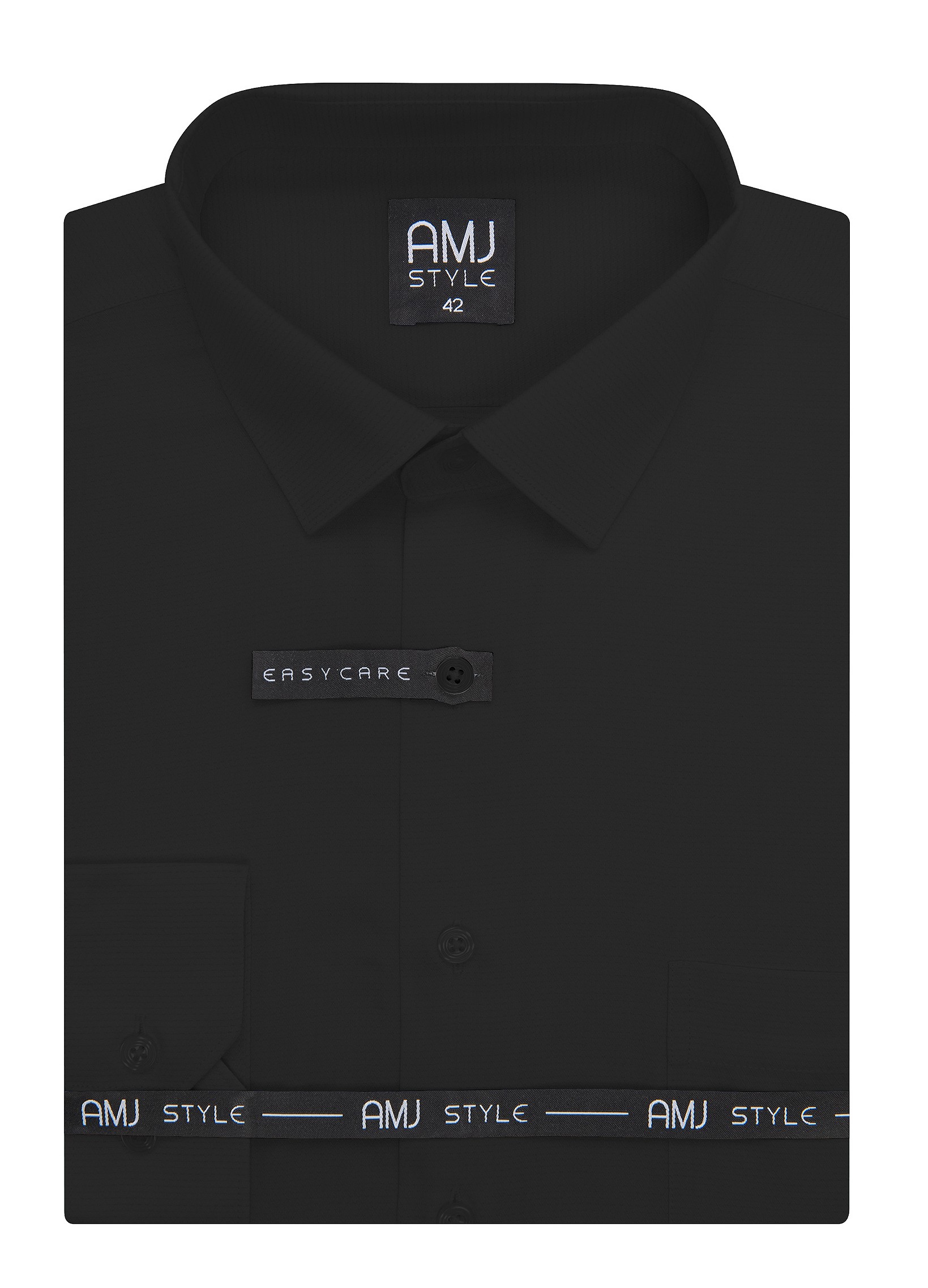 Pánská košile dlouhý rukáv AMJ VDPS 1272 Slim Fit Style Prodloužená Velikost: 37/3