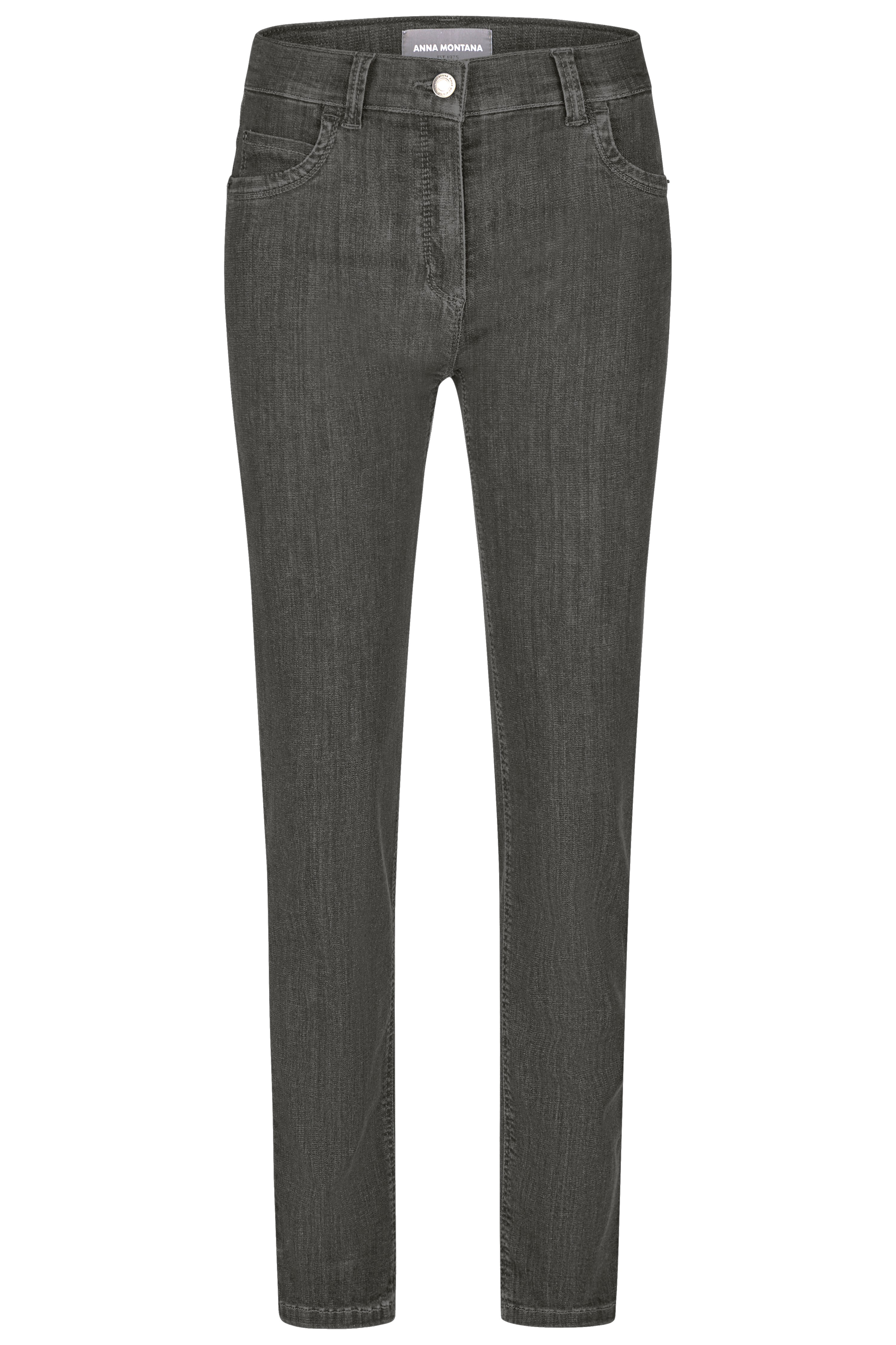 Dámské kalhoty ANNA MONTANA 1975 ANGELIKA SLIM FIT MAGIC STRETCH 09 Grau Velikost: 44