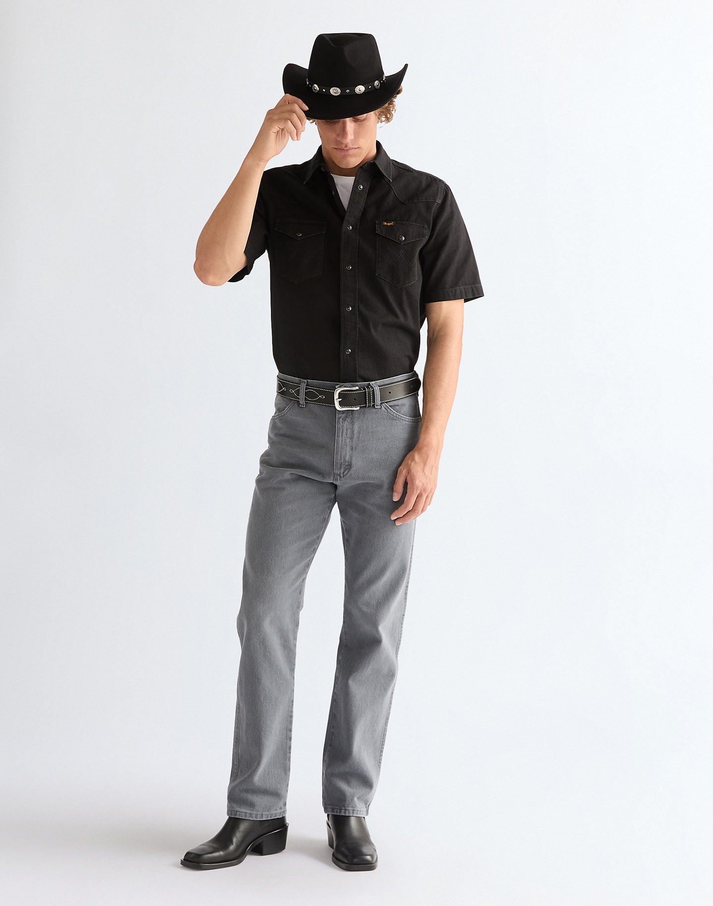 Džíny WRANGLER 112377835 13MWZ Granite Tide Velikost Pas/Délka: 29/30