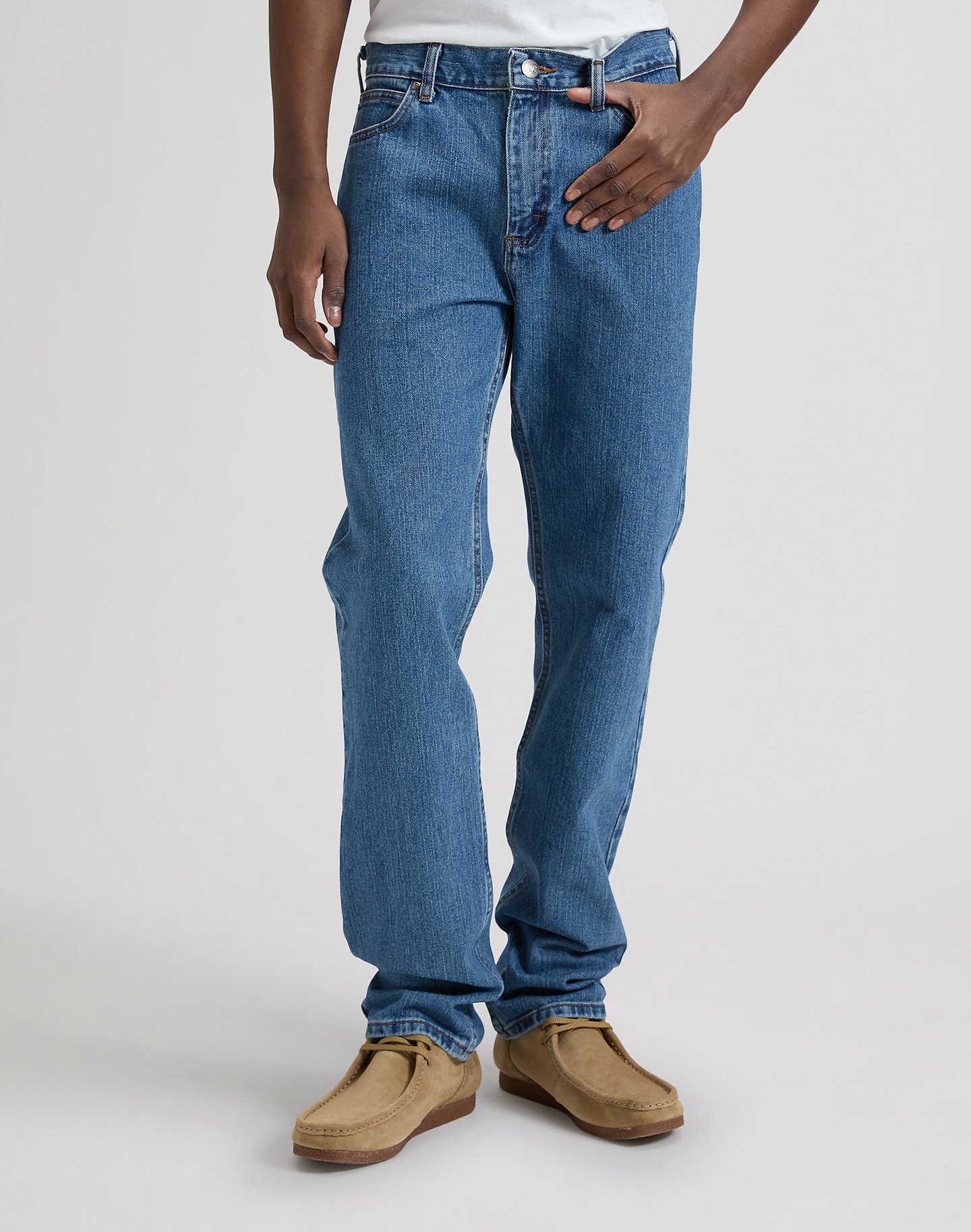 Pánské džíny LEE 112361555 REGULAR STRAIGHT Pepperstone Velikost Pas/Délka: 31/32