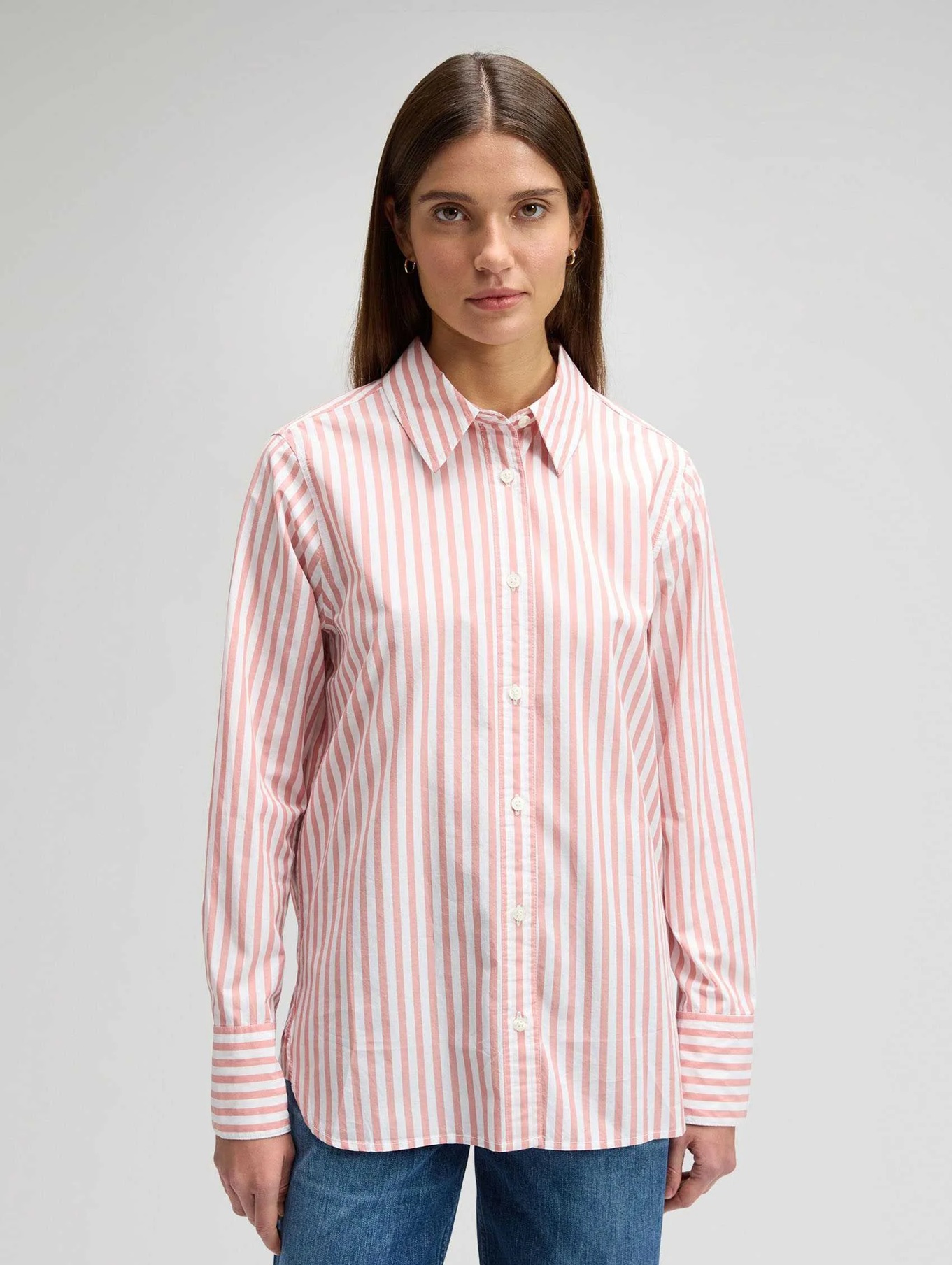 Dámská košile dlouhý rukáv LEE 112376965 CLASSIC SHIRT Mallory Stripe Velikost: XS