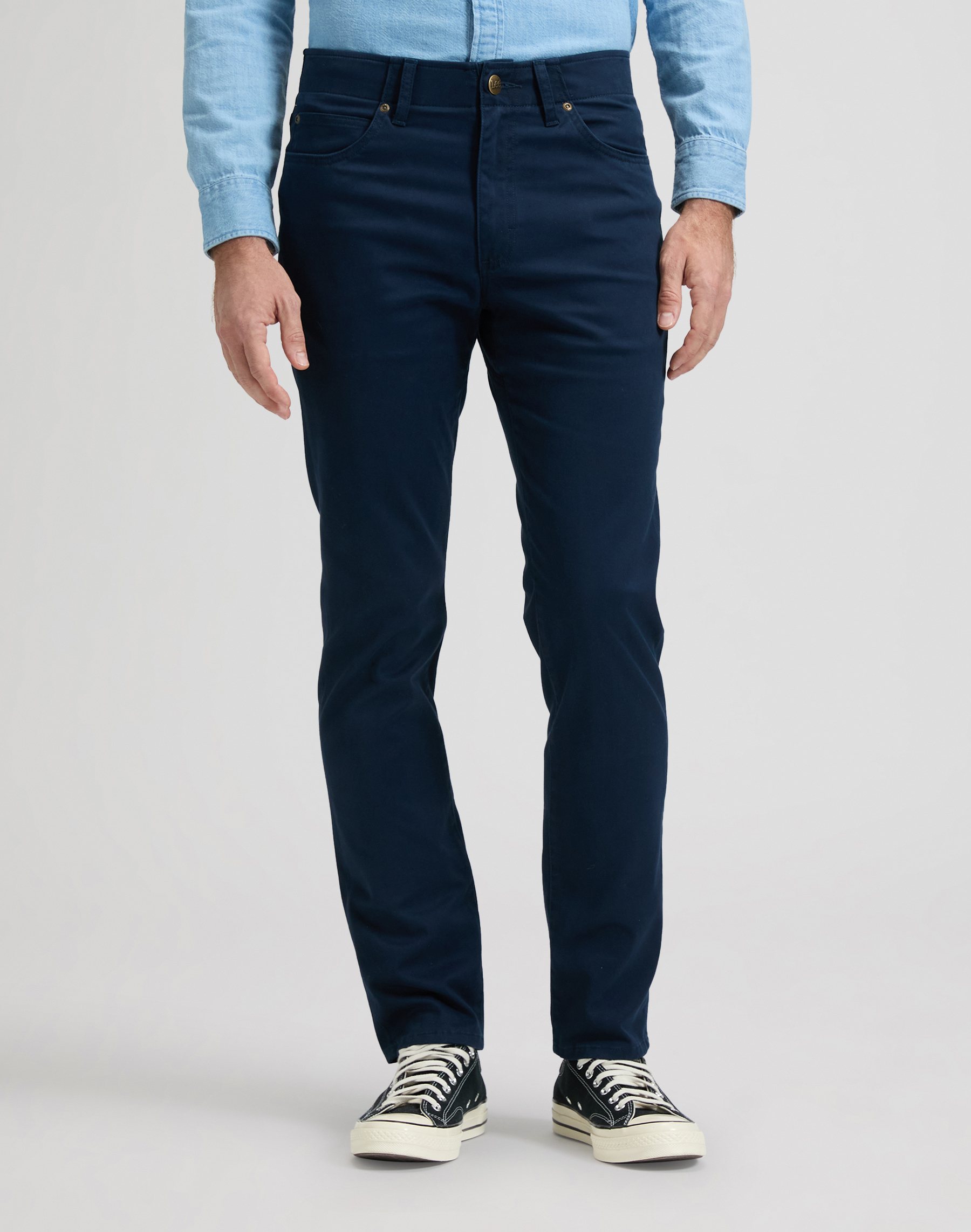 Pánské kalhoty LEE 112376323 Slim Fit MVP Rivet Navy Velikost Pas/Délka: 30/30