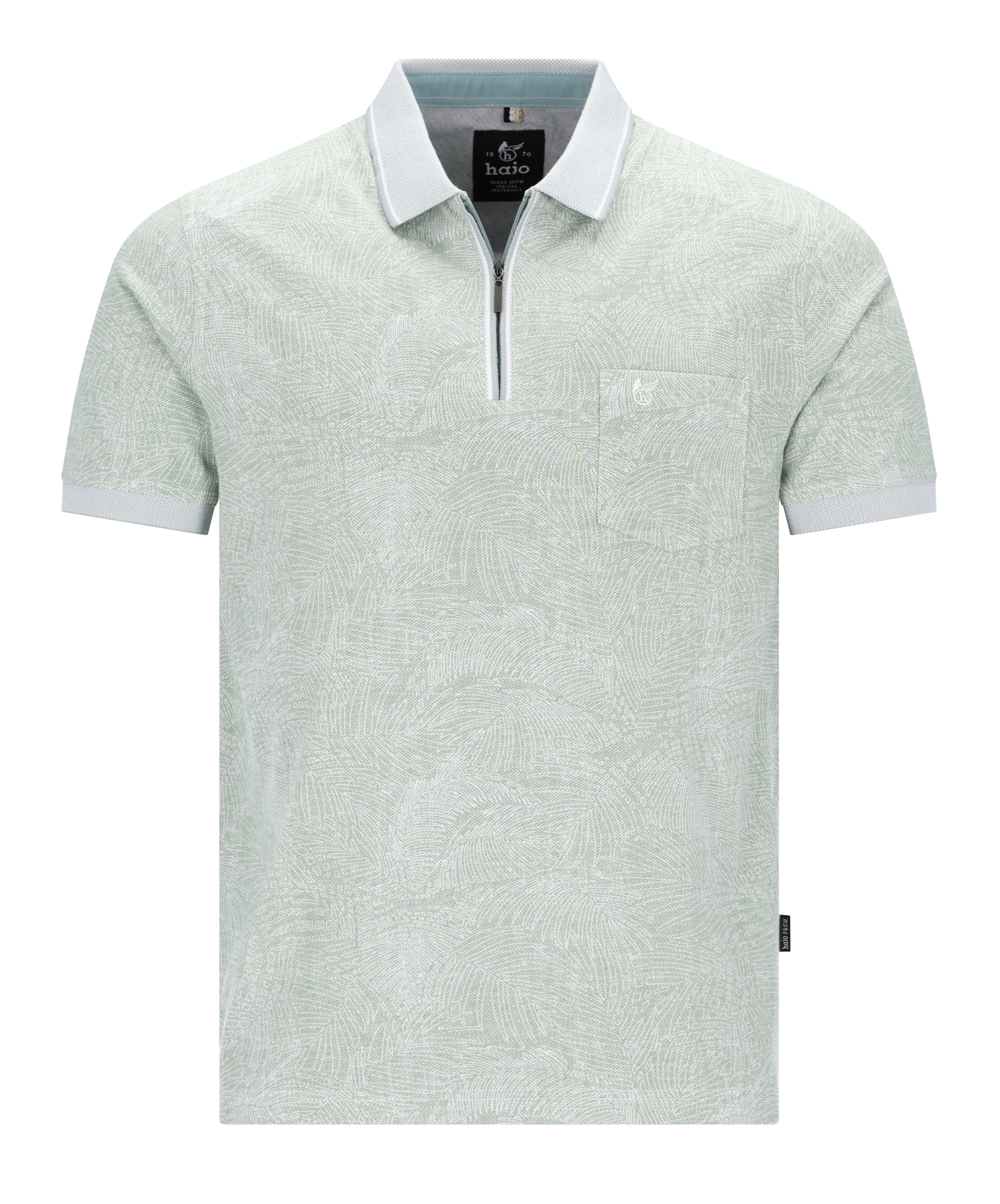 Pánská polokošile krátký rukáv HAJO 27936 526 Stay Fresh Velikost: M